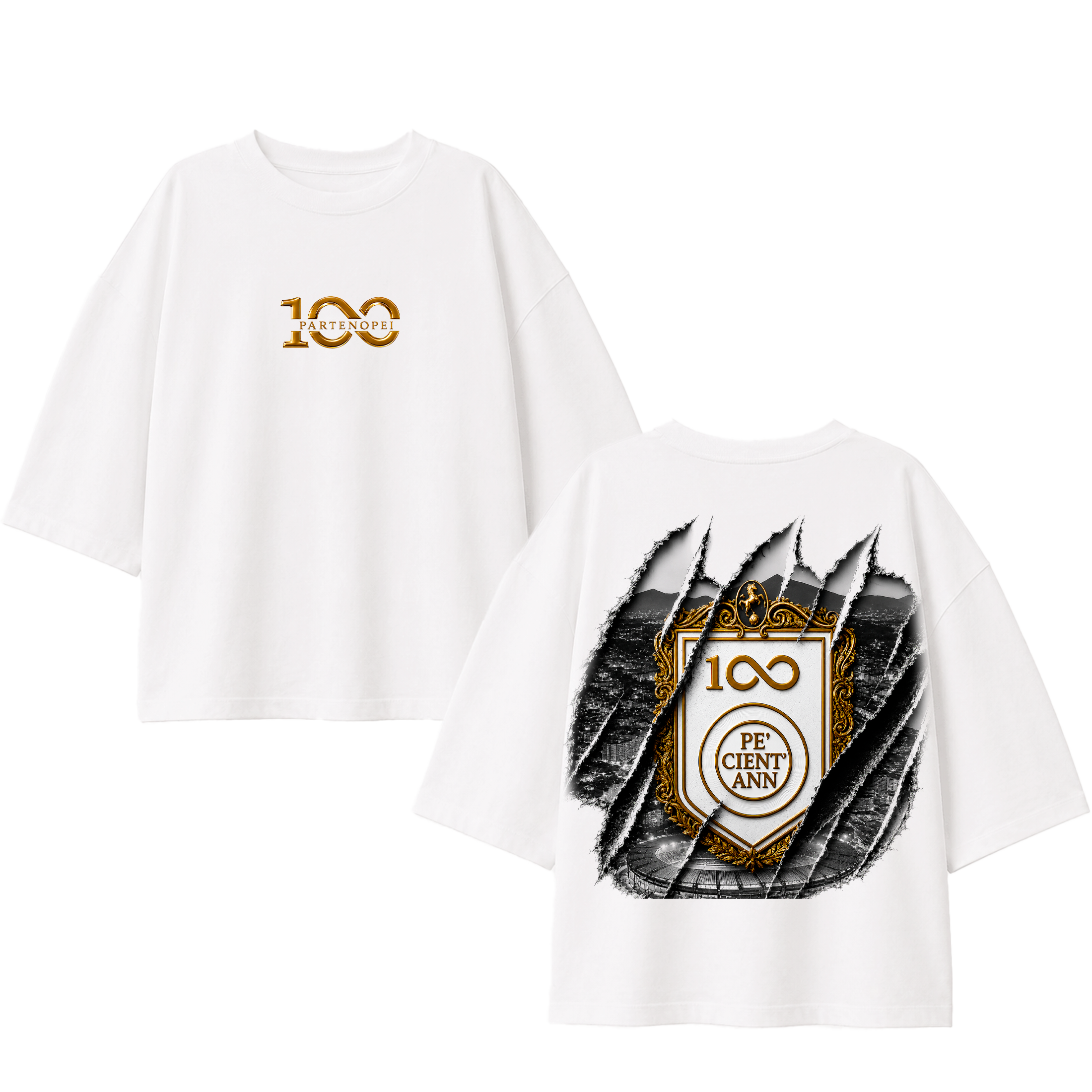 T-SHIRT SUPER OVER SIZE CIENT&