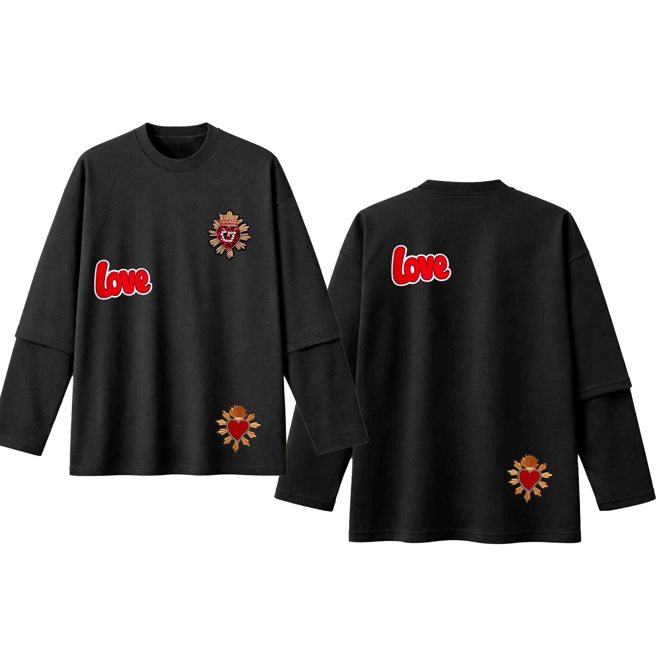 LONGSLEEV PATCH LOVE (5)