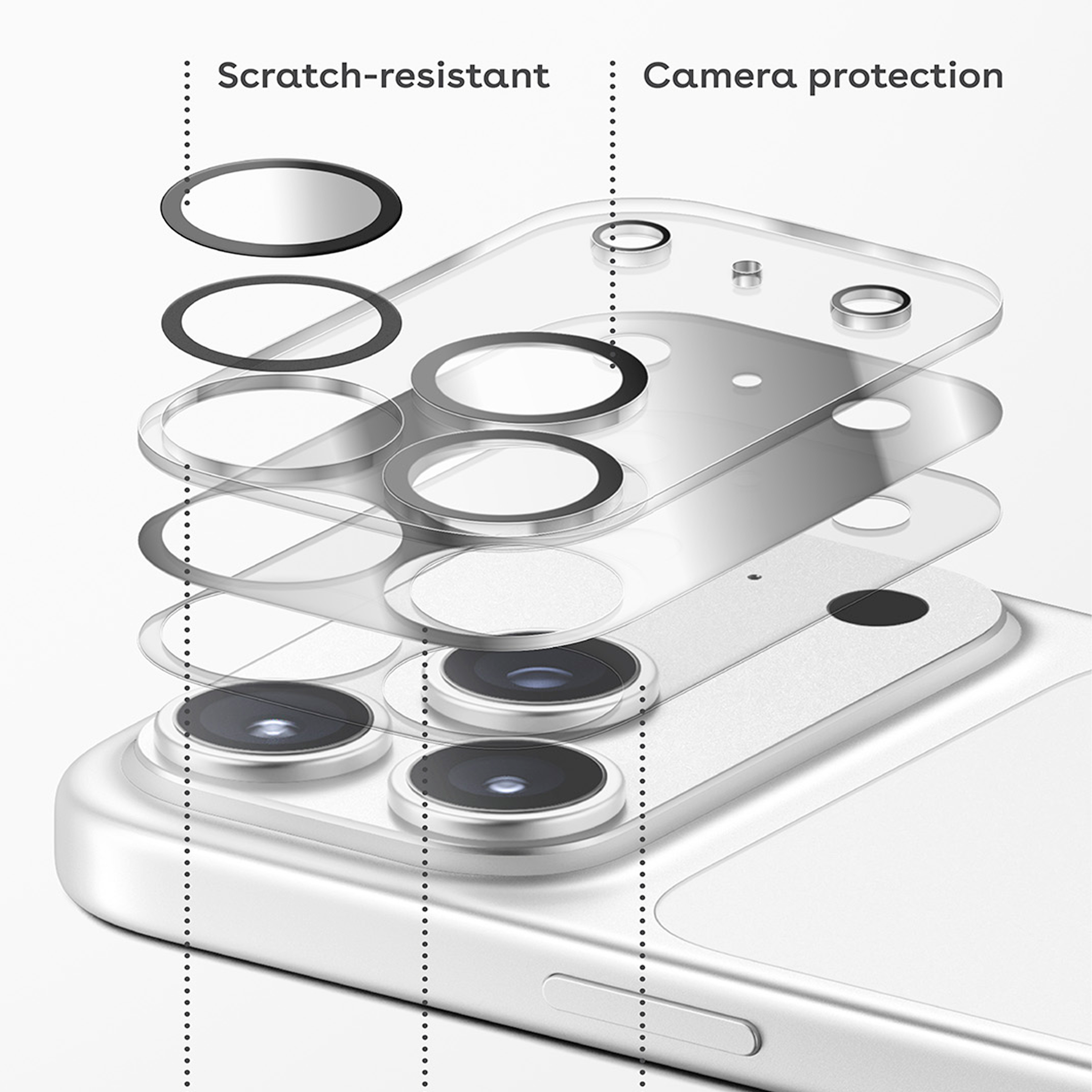 COPRI FOTOCAMERA TRASPARENTE