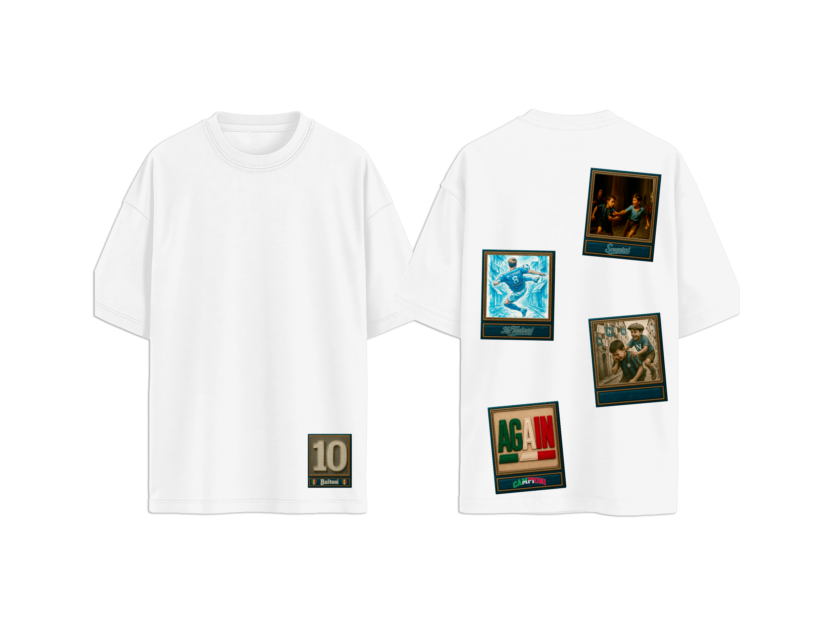 T-SHIRT NAPOLI POLAROID