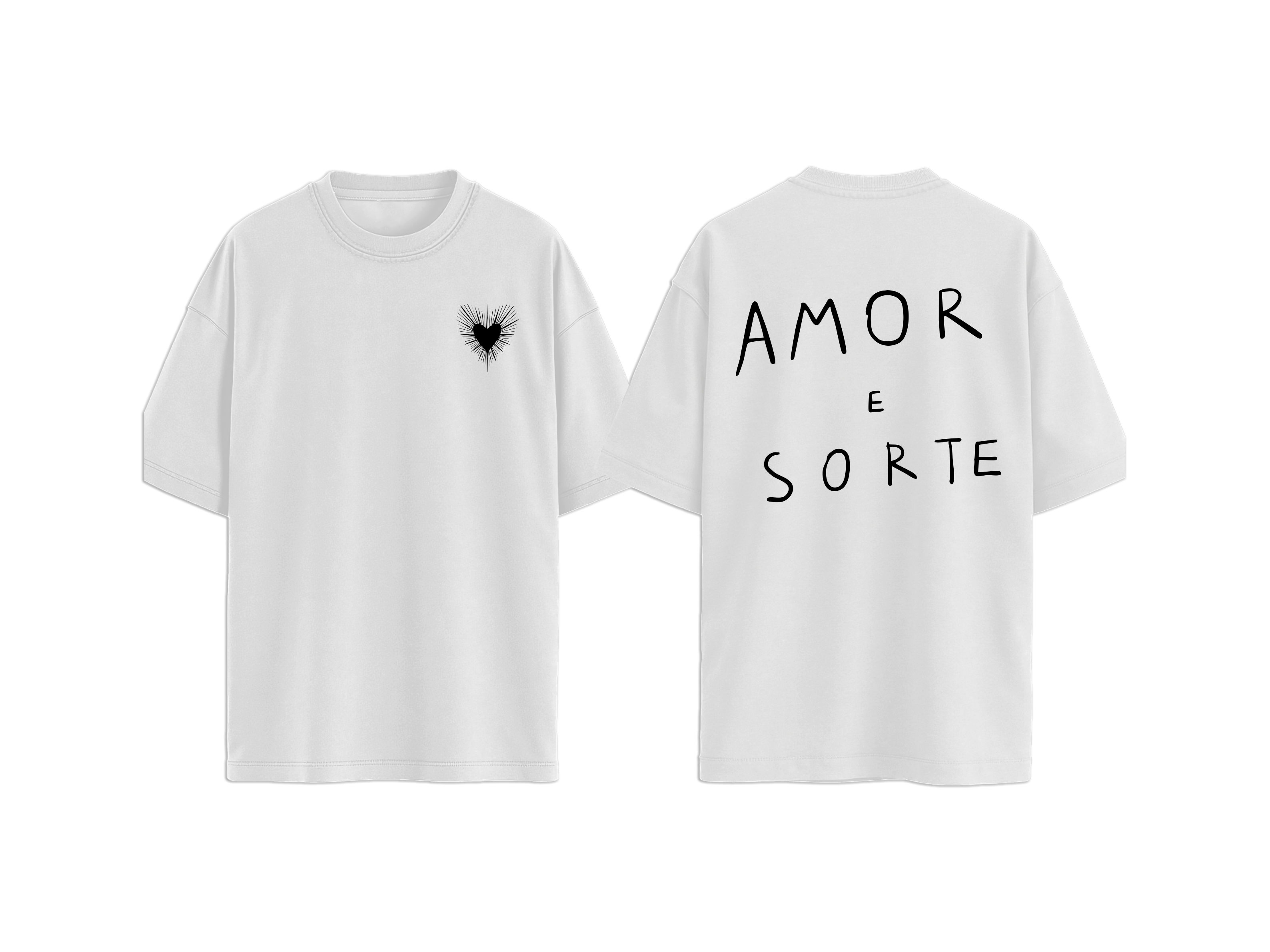 T-shirt AMMOR E SORTE