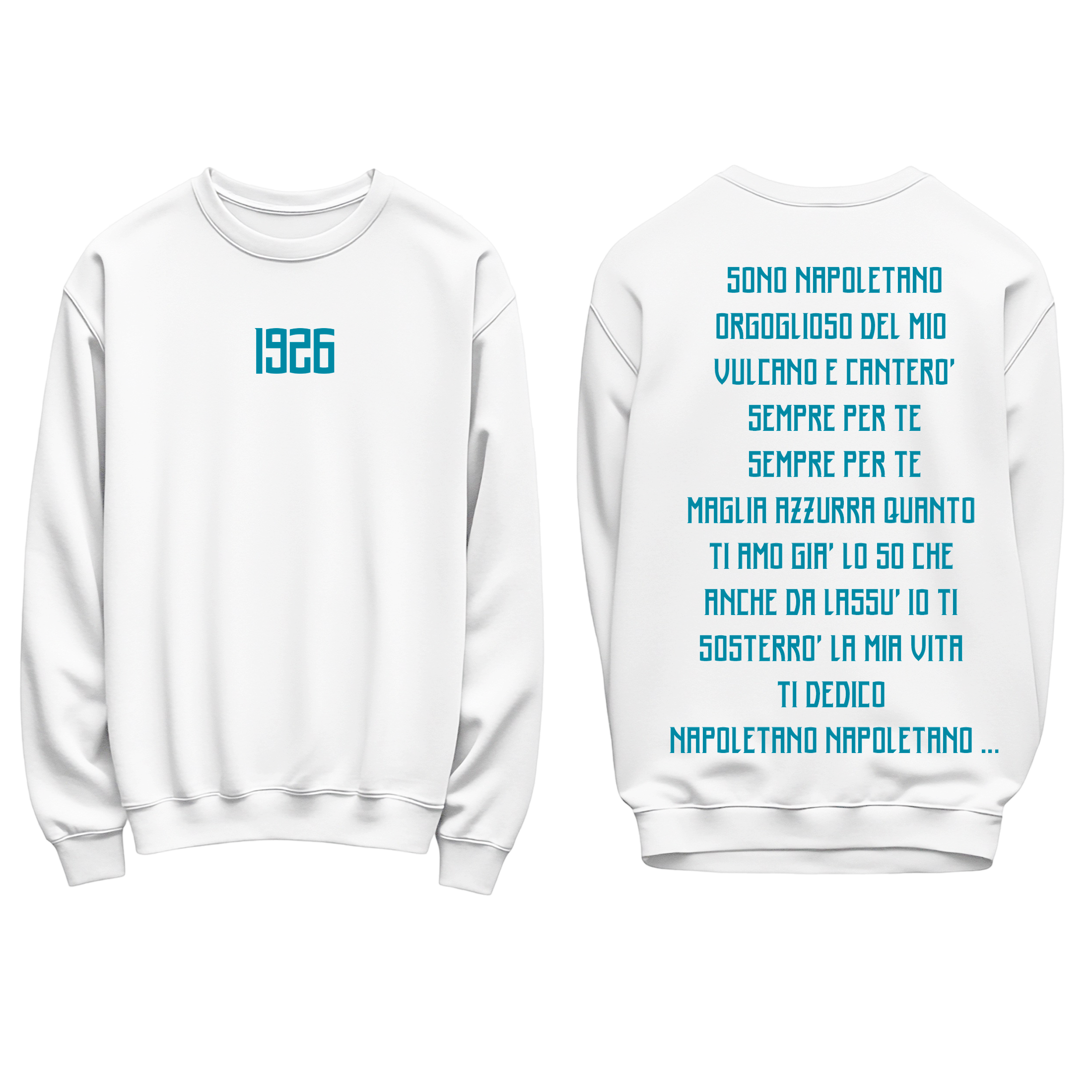 FELPA REGOLARE SONO NAPOLETANO