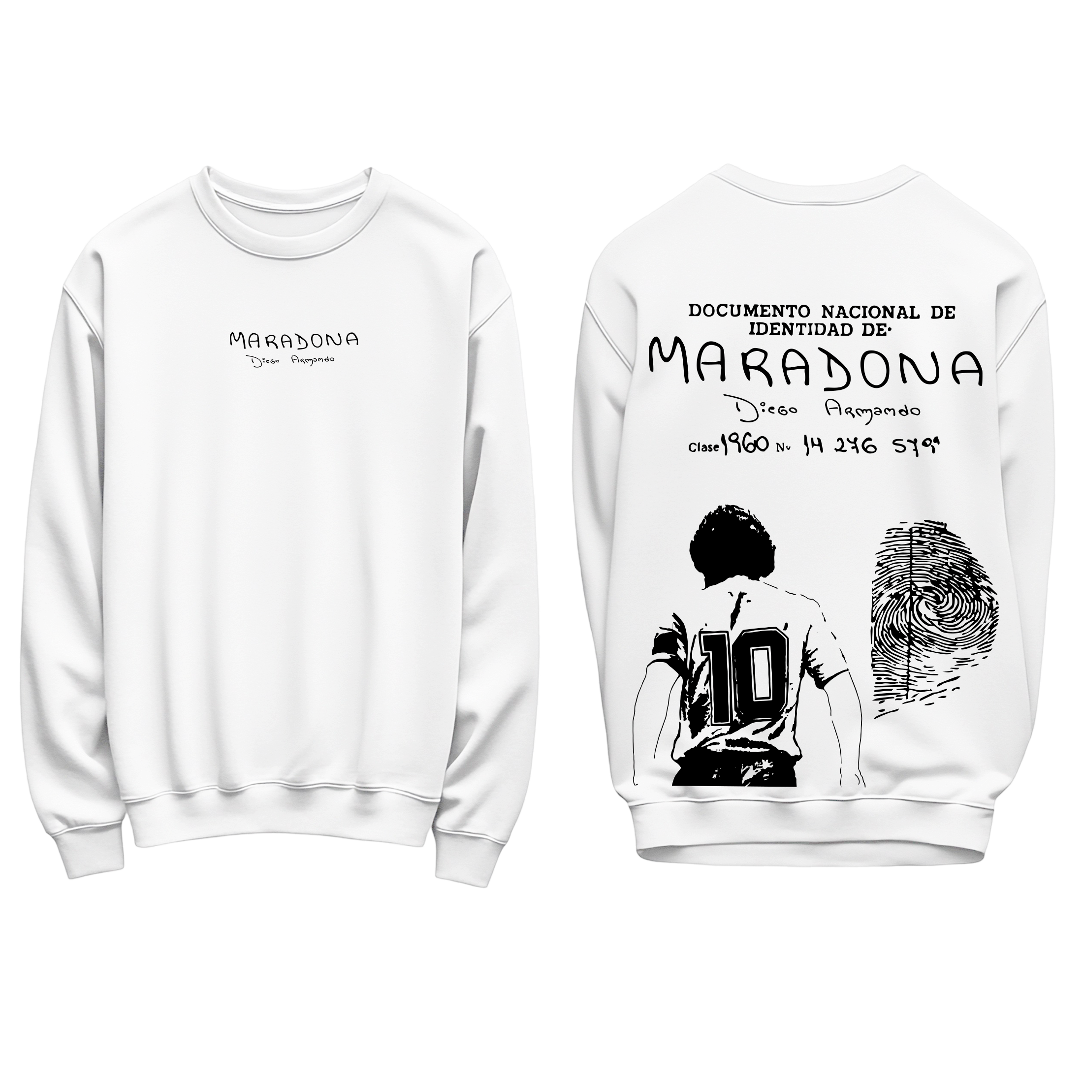 FELPA REGOLARE DOCUMENTO DIEGO