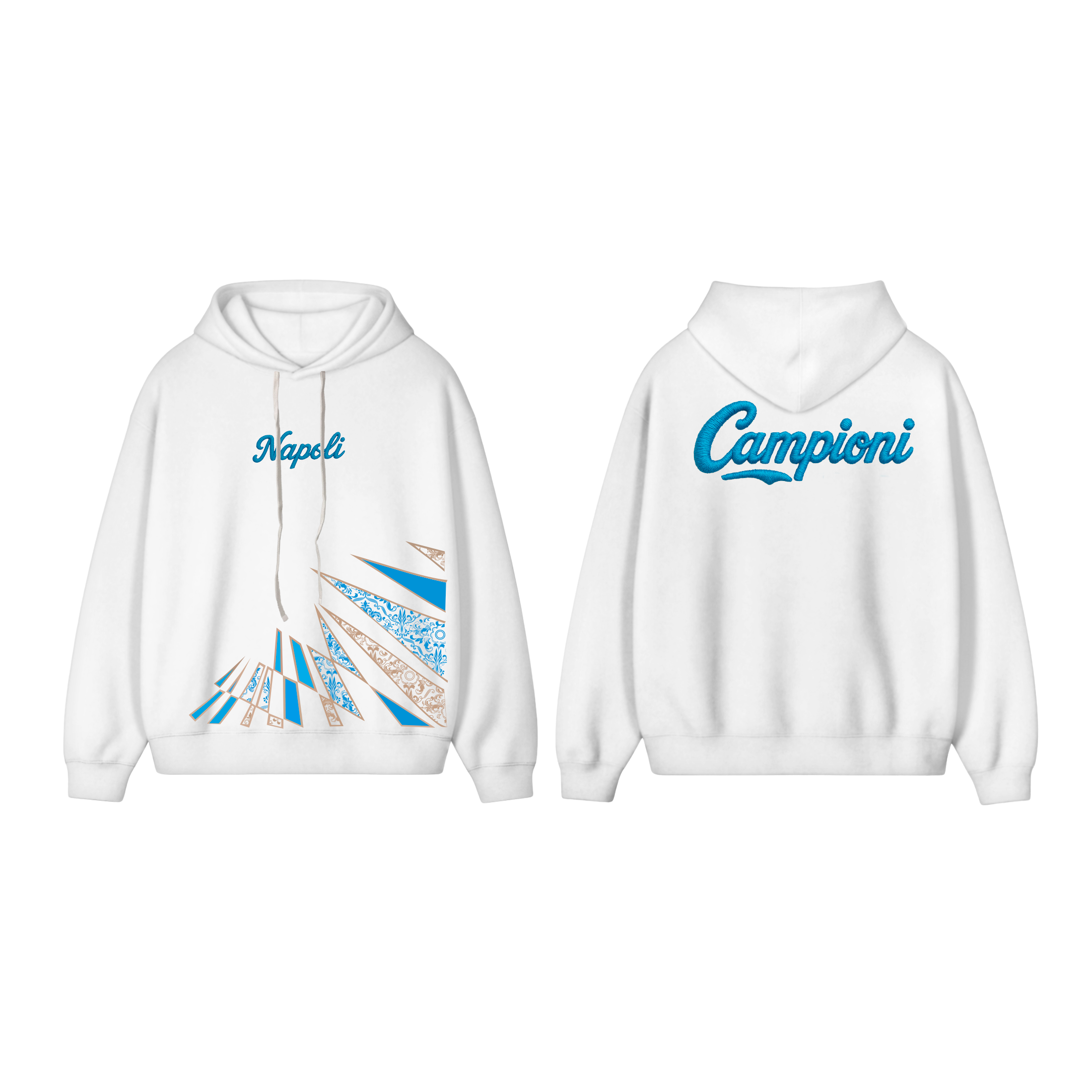 FELPA CROPPED OVERSIZE NAPOLI 90