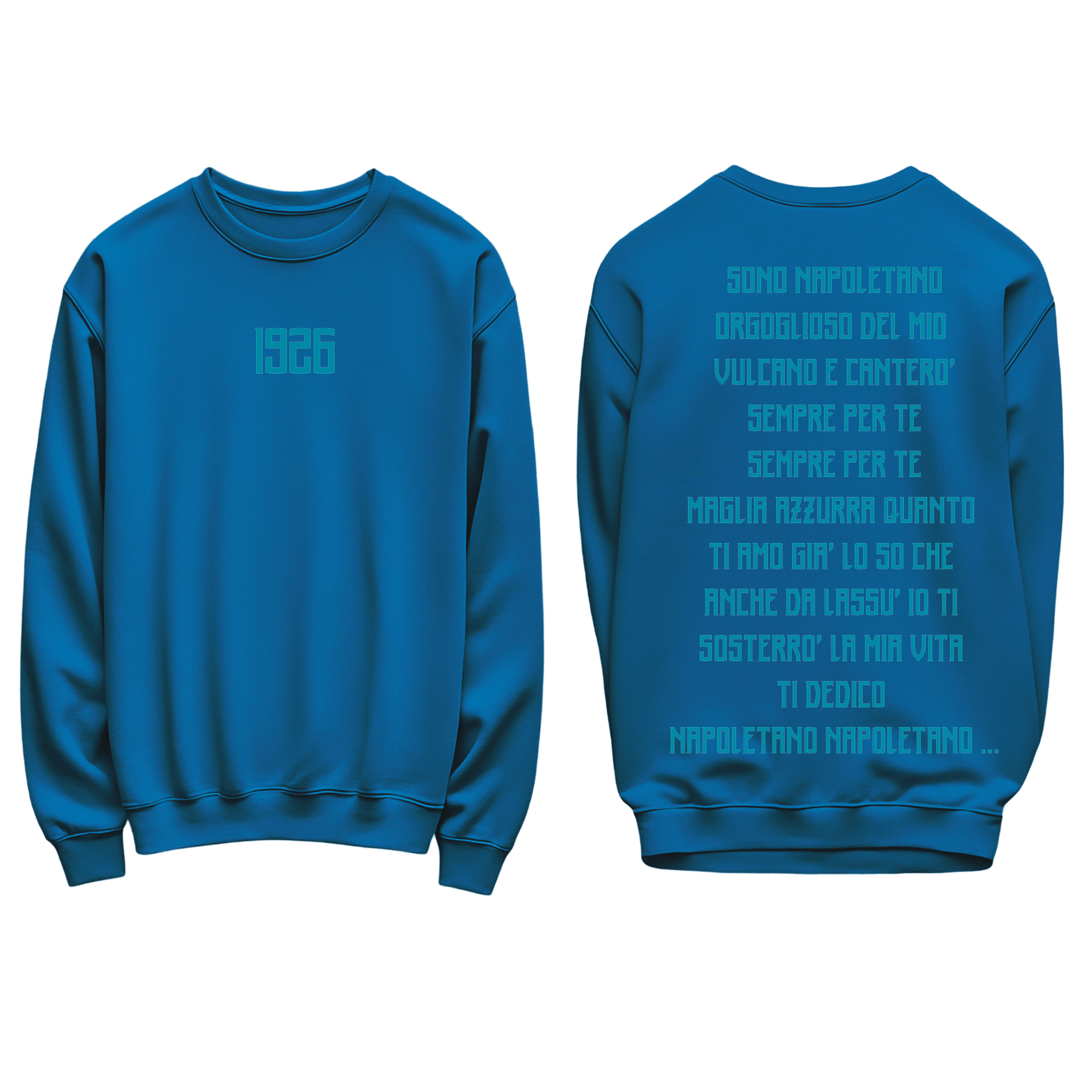 FELPA REGOLARE SONO NAPOLETANO