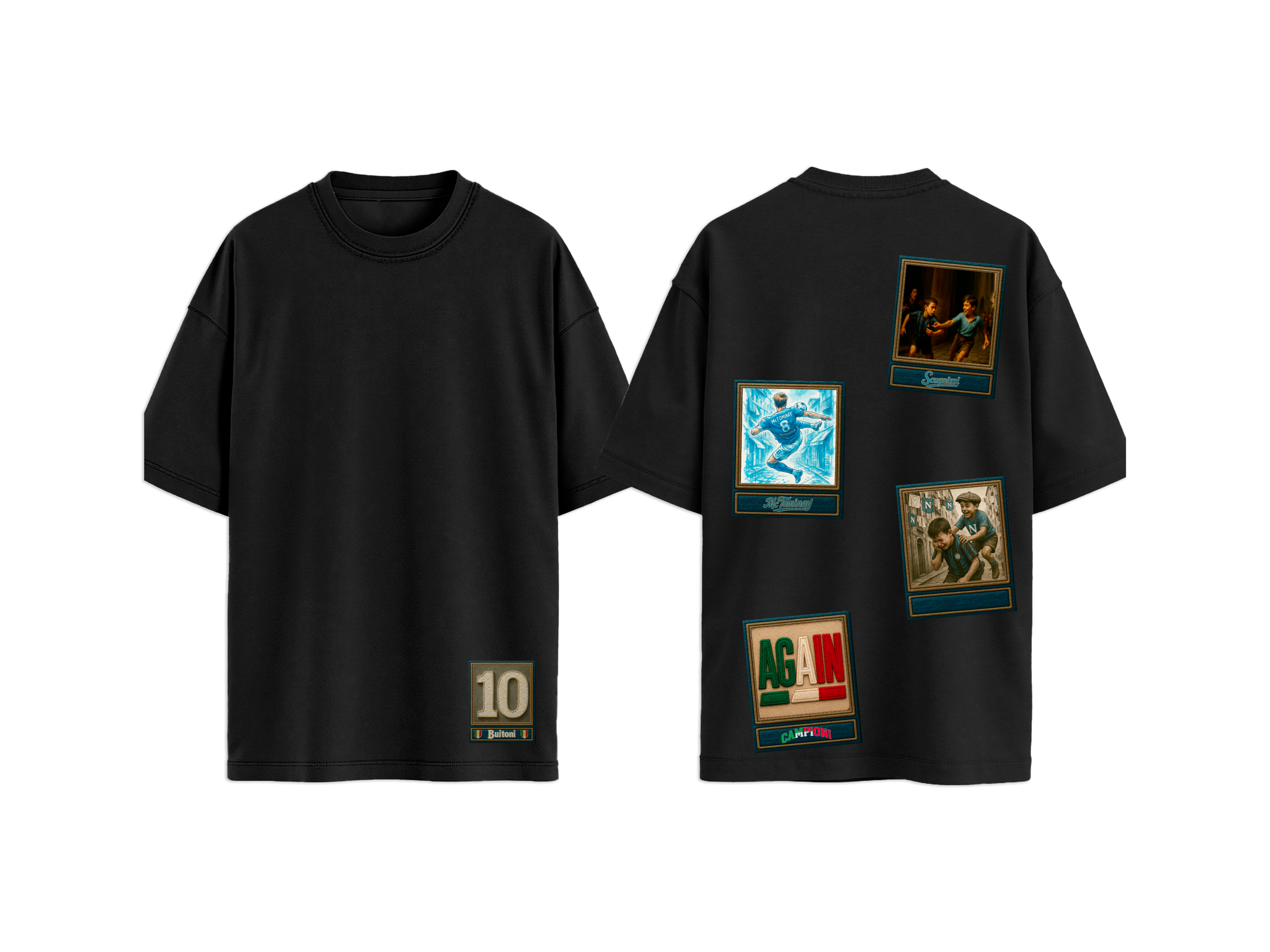 T-SHIRT NAPOLI POLAROID