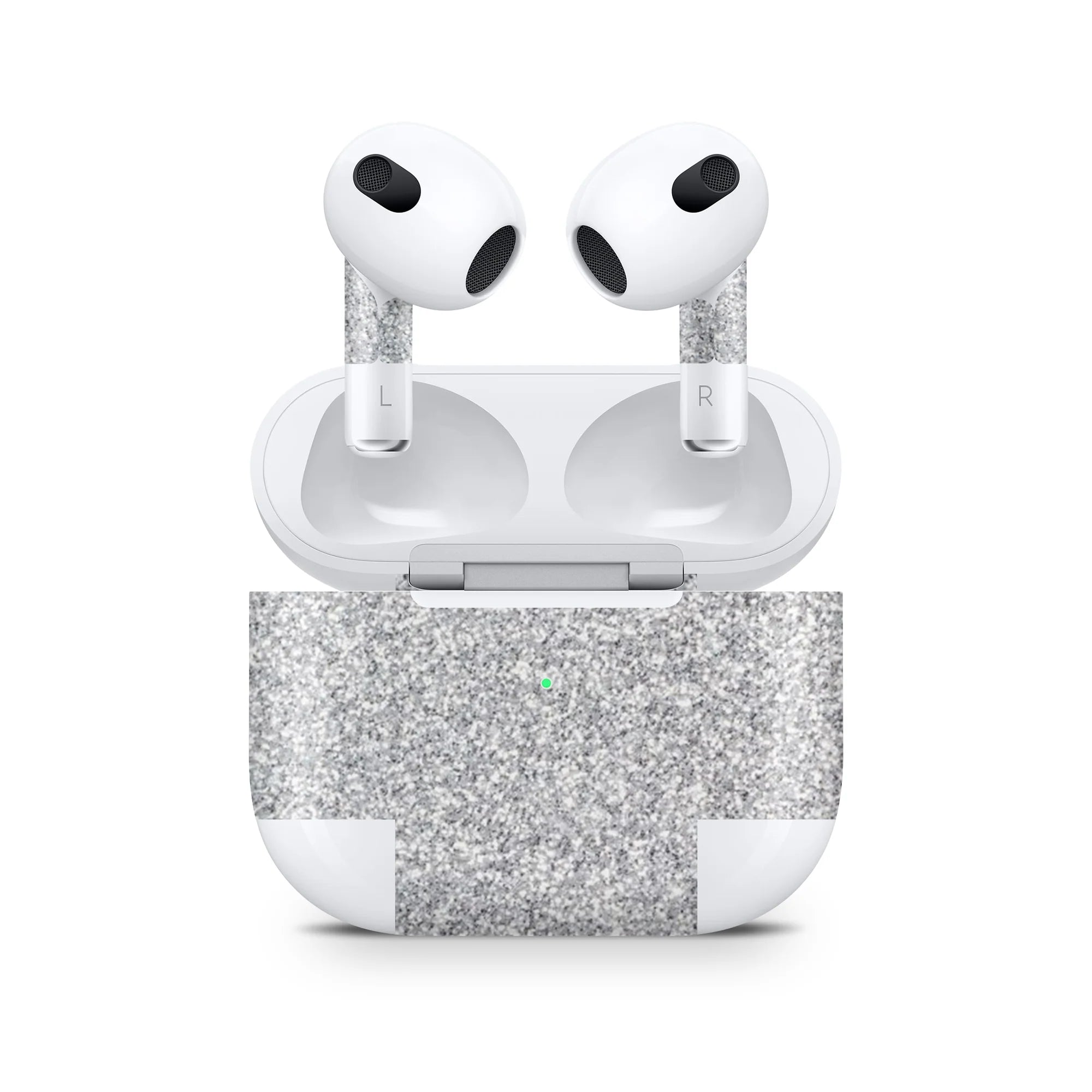 PELLICOLE AIRPODS GLITTER SILVER