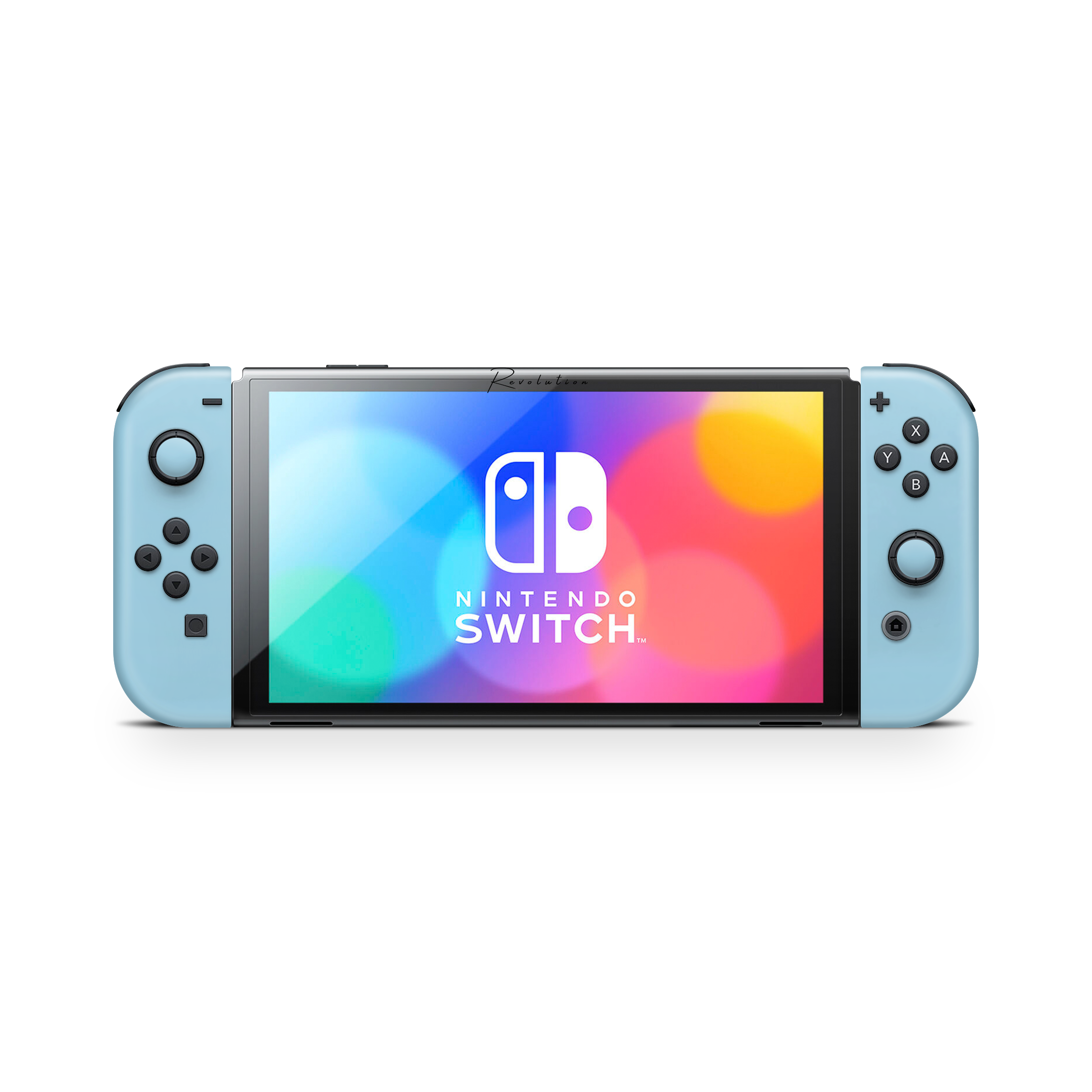 SKIN NINTENDO SWITCH OLED AZZURRO