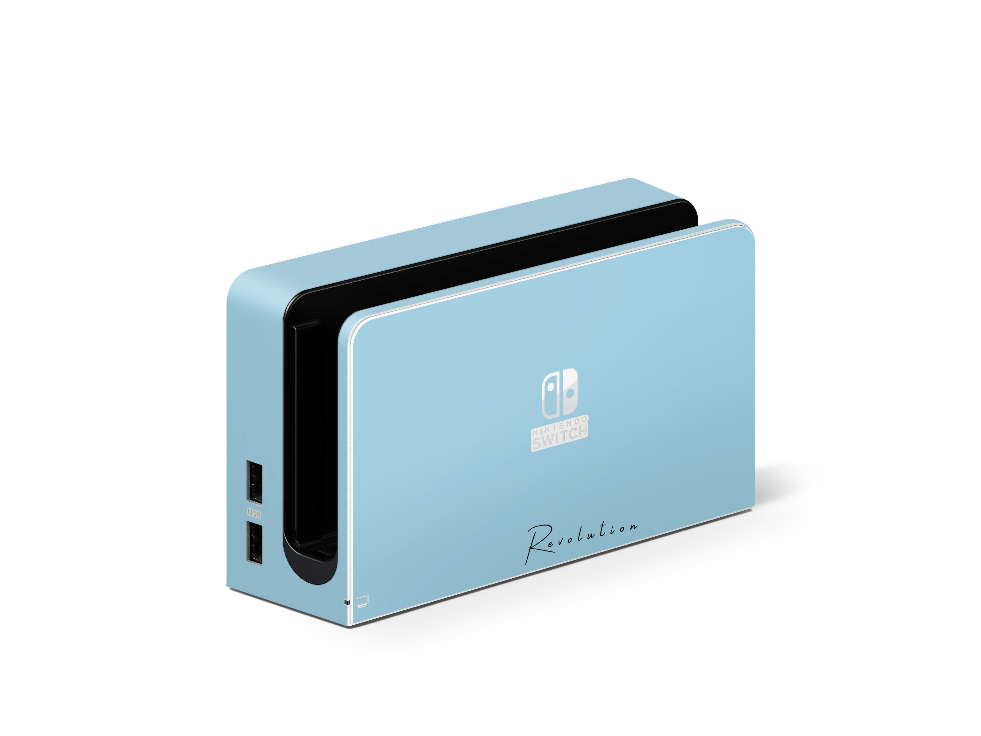 SKIN NINTENDO SWITCH OLED AZZURRO