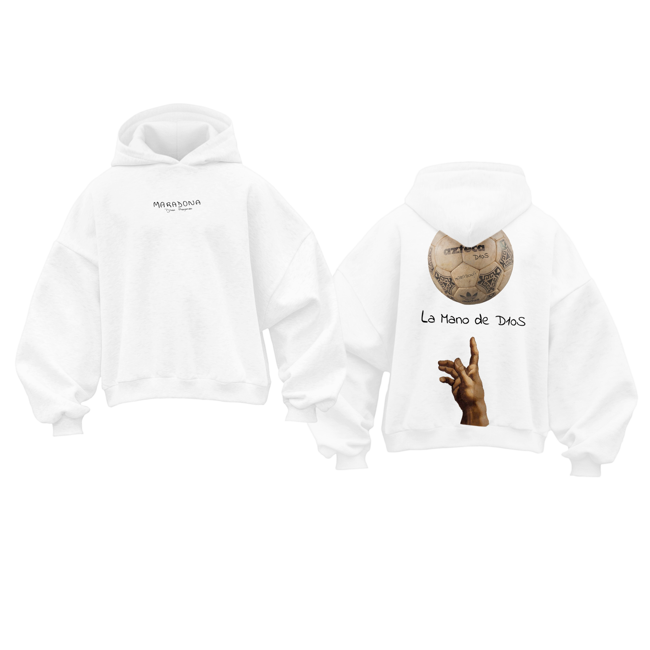 FELPA CORTA LIMITED EDITION LA MANO DE D10S