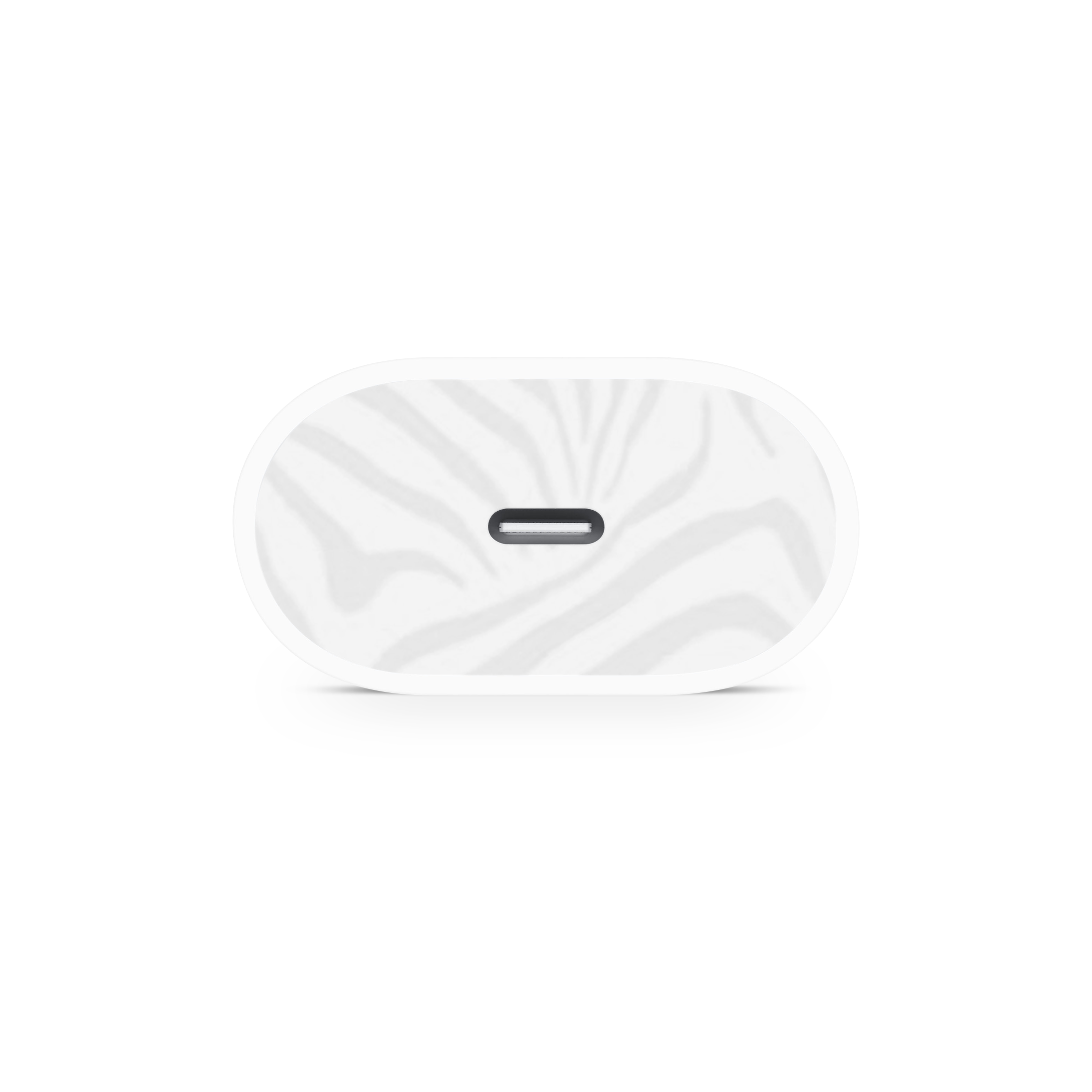 SKIN SPINA APPLE 20W ZEBRA TRASPARENTE