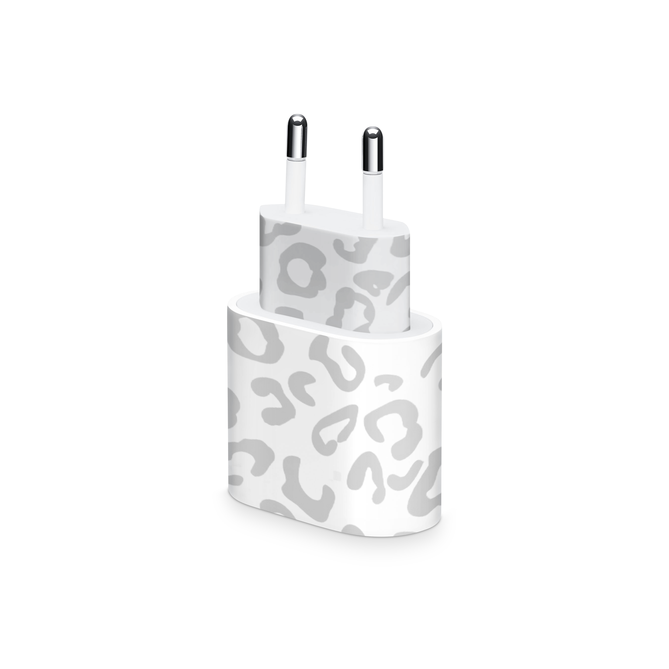 SKIN SPINA APPLE 20W LEOPARD TRASPARENTE