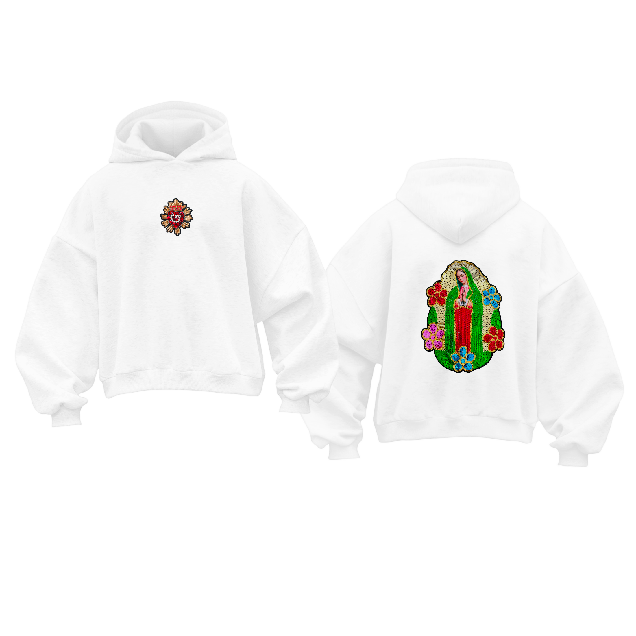 FELPA CORTA L. EDITION PATCH MADONNA GUADALUPE