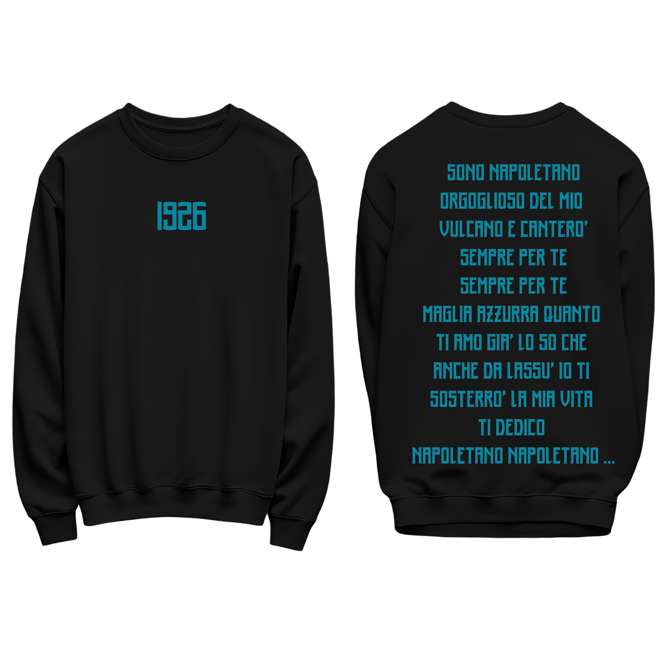 FELPA REGOLARE SONO NAPOLETANO