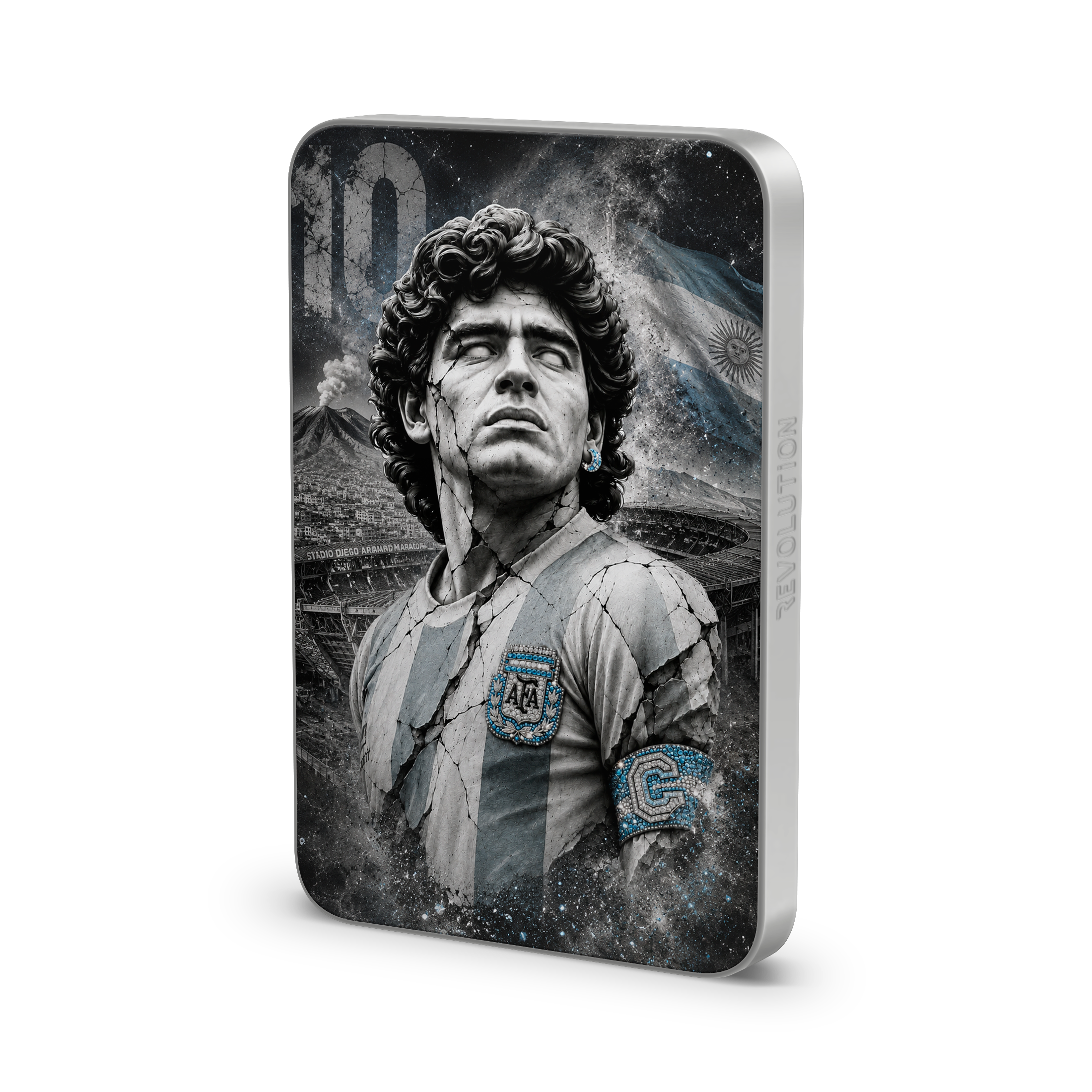 POWER BANK SILVER DIEGO STATUARIO