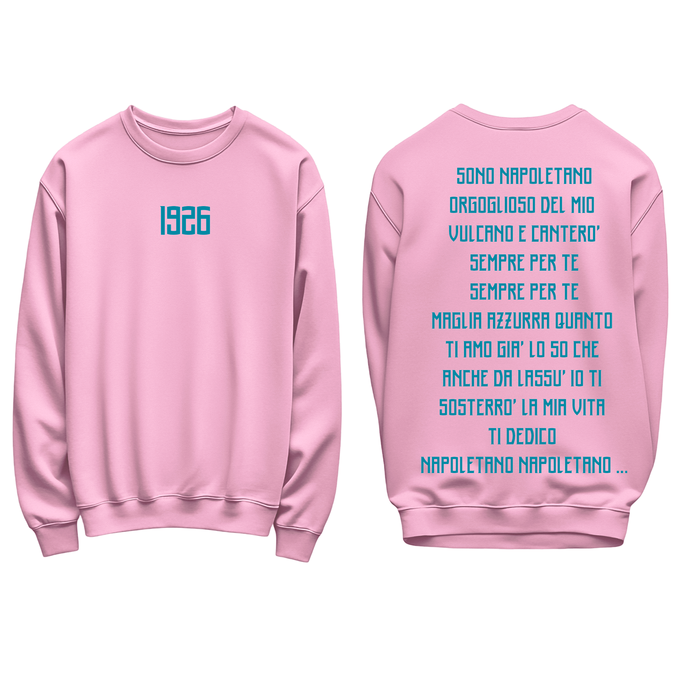 FELPA REGOLARE SONO NAPOLETANO