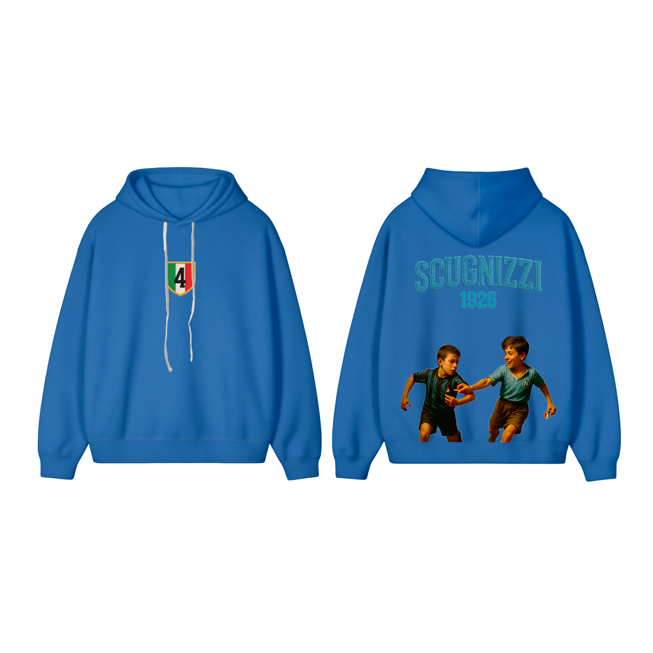 FELPA CROPPED OVERSIZE SCUGNIZZI BAMBINO