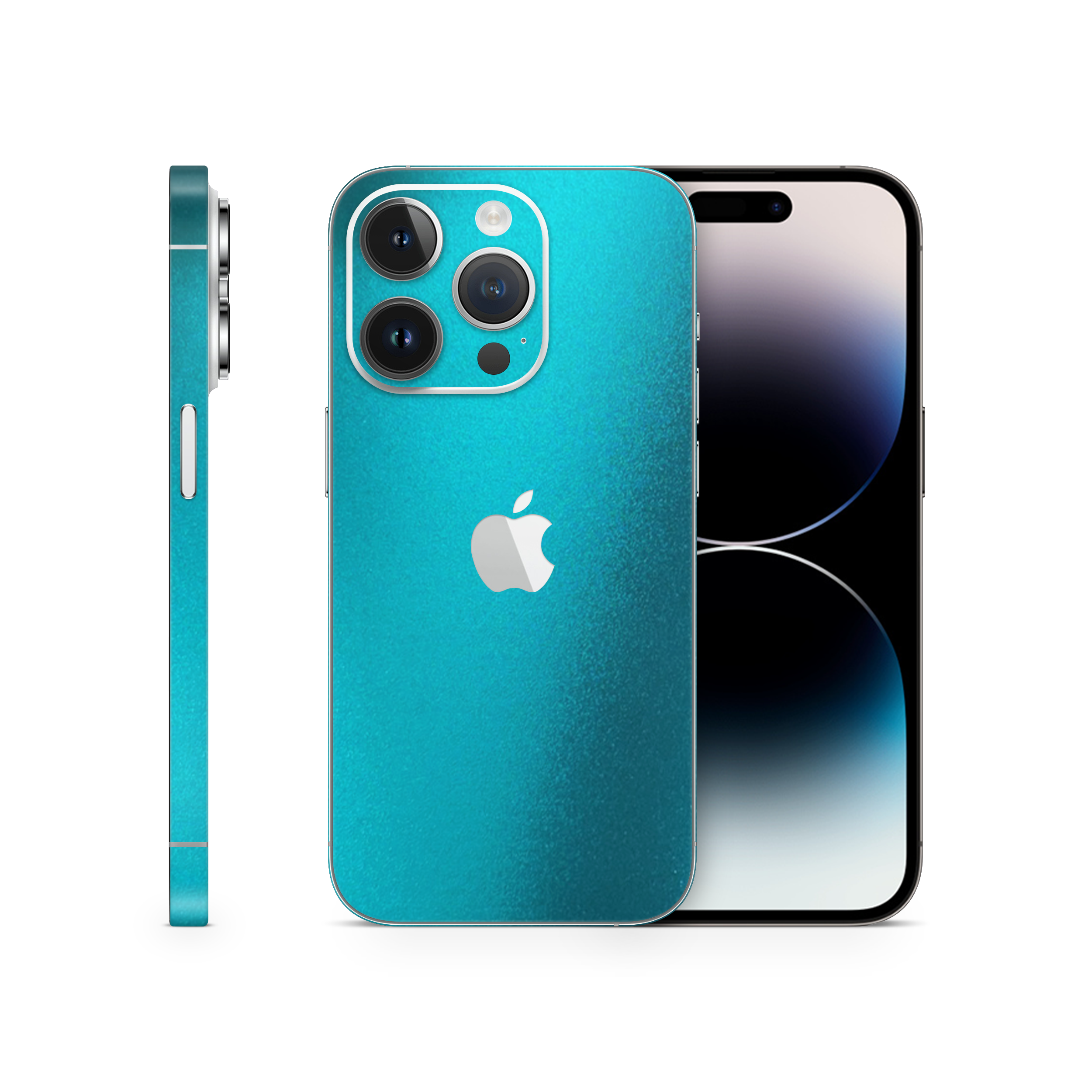 SKIN SATIN CHROME BLUE