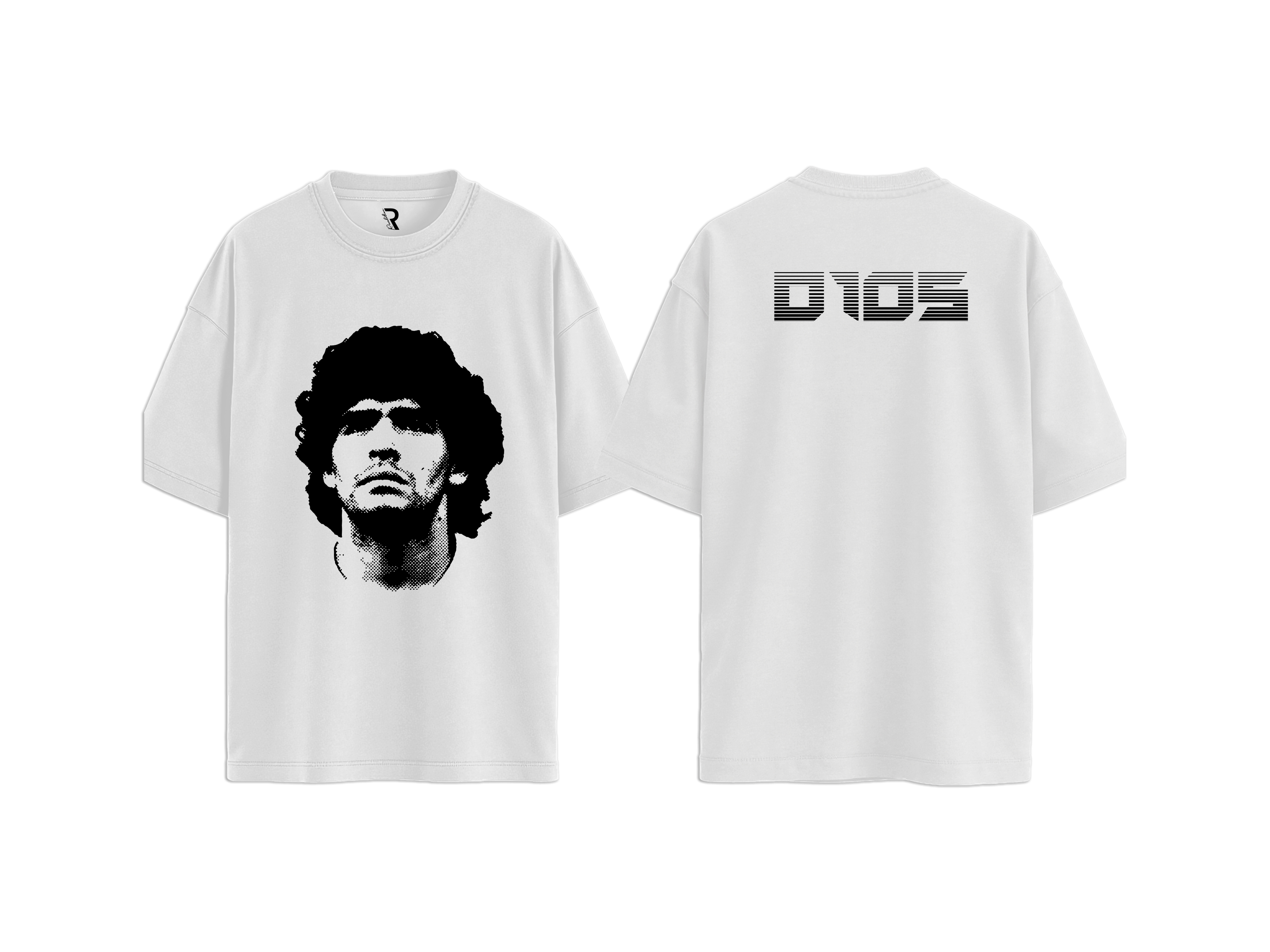 T-shirt DIEGO MARADONA BLACK