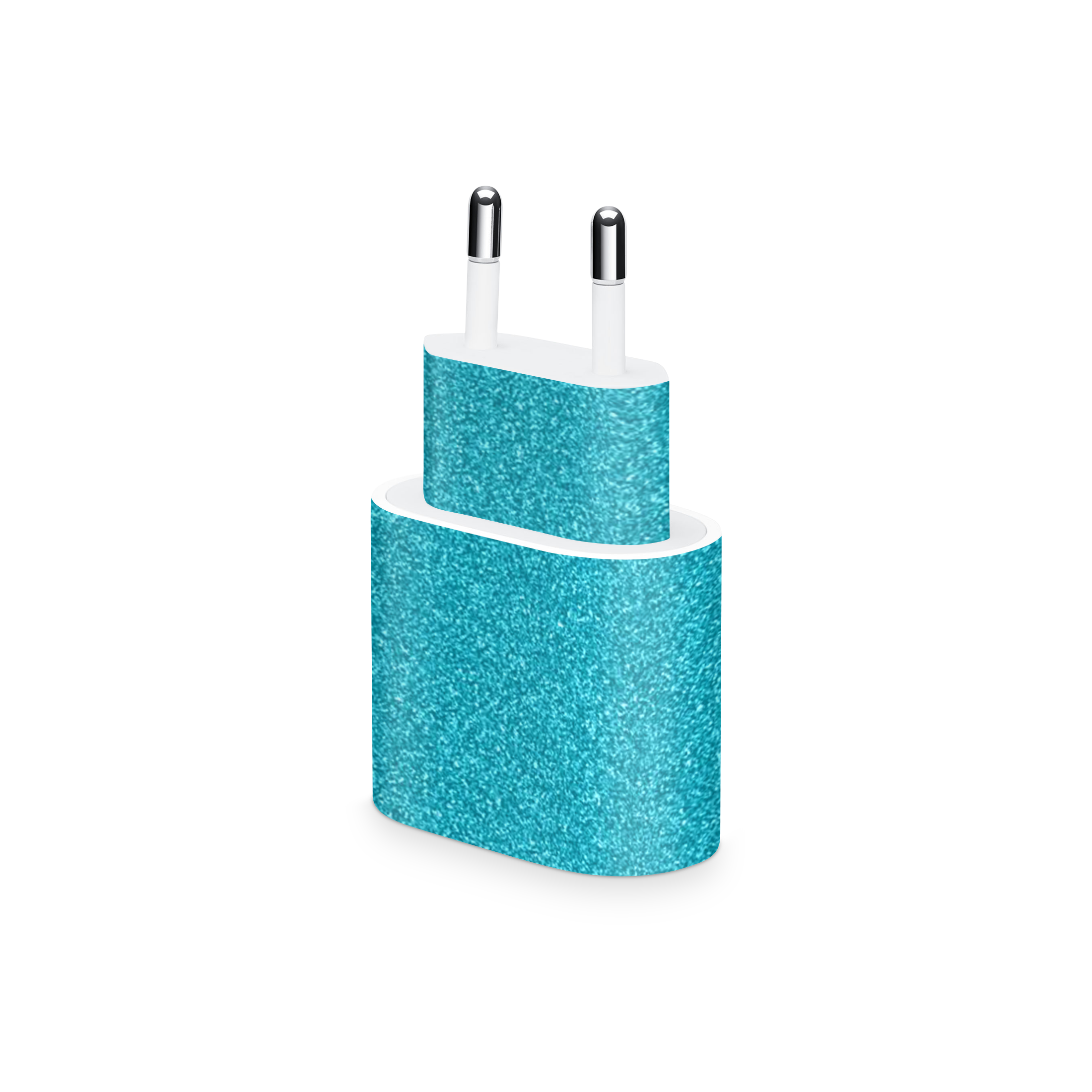 SKIN SPINA APPLE 20W GLITTER AZZURRO