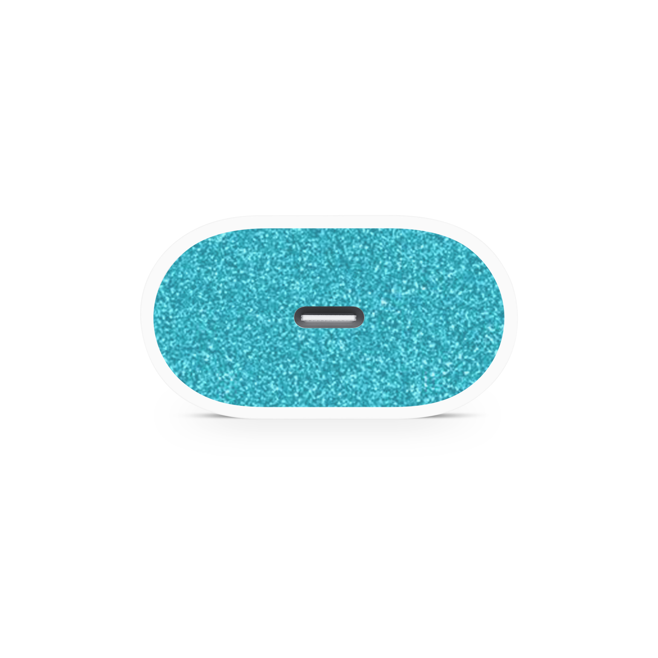SKIN SPINA APPLE 20W GLITTER AZZURRO