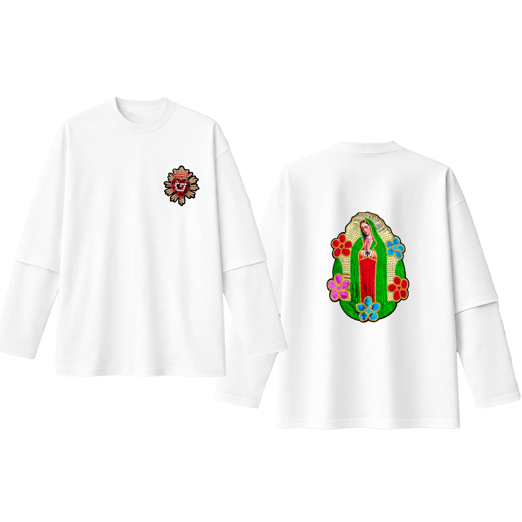 LONGSLEEV PATCH MADONNA (2)