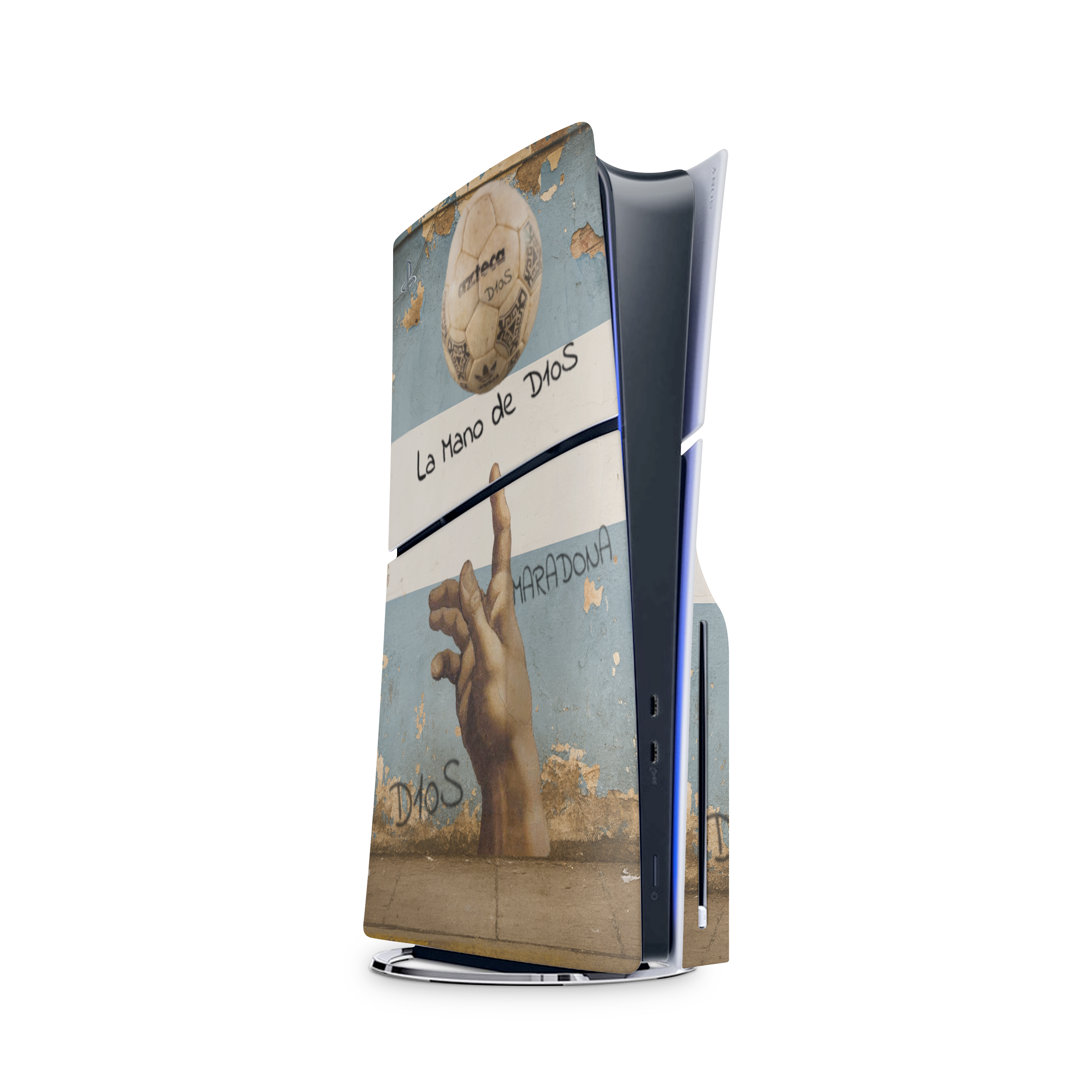 SKIN PLAYSTATION LA MANO DE D10S