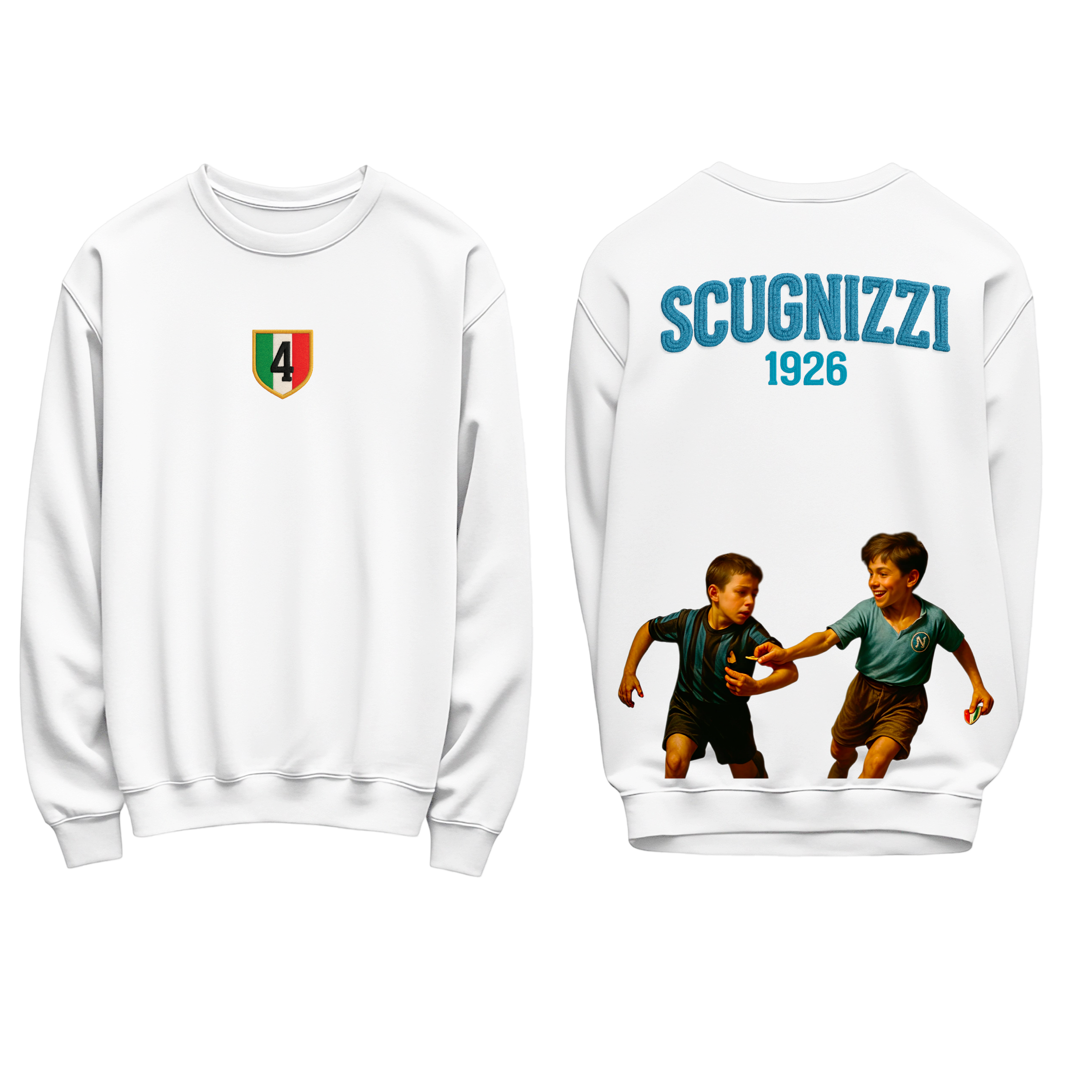 FELPA REGOLARE SCUGNIZZI BAMBINI