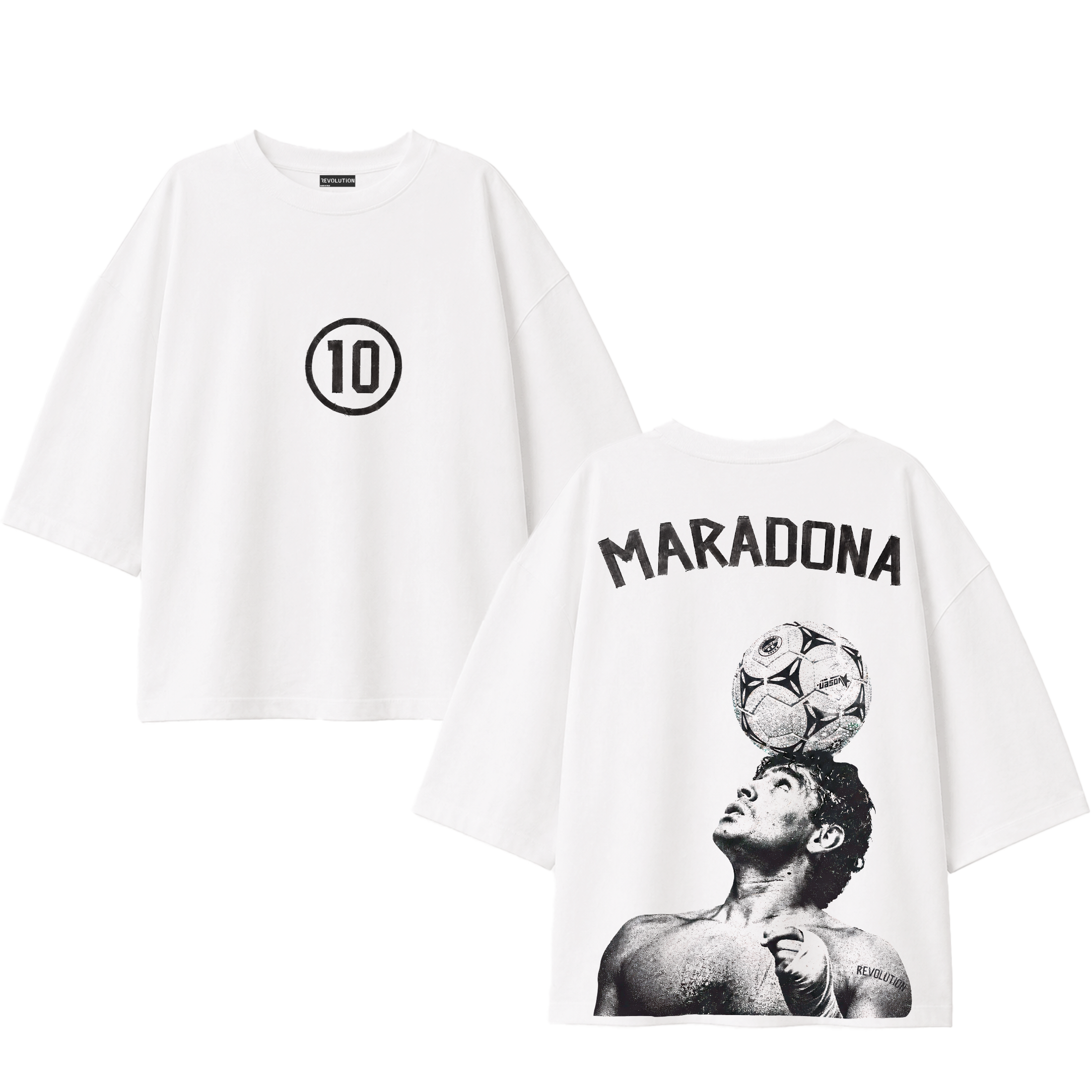 T-SHIRT SUPER OVER SIZE REVOLUTION TOTAL 90 DIEGO