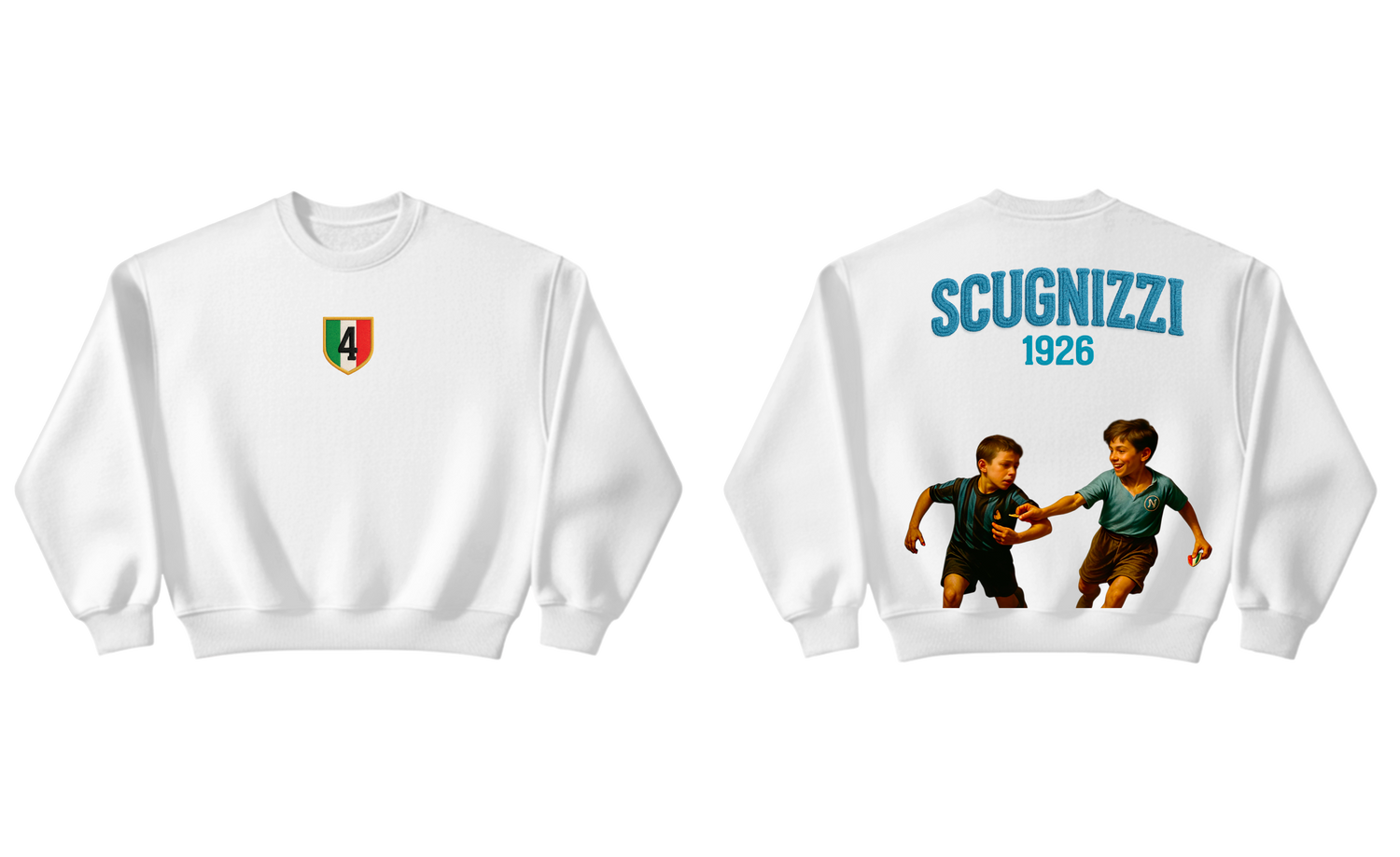 FELPA CROPPED  SCUGNIZZI BAMBINI
