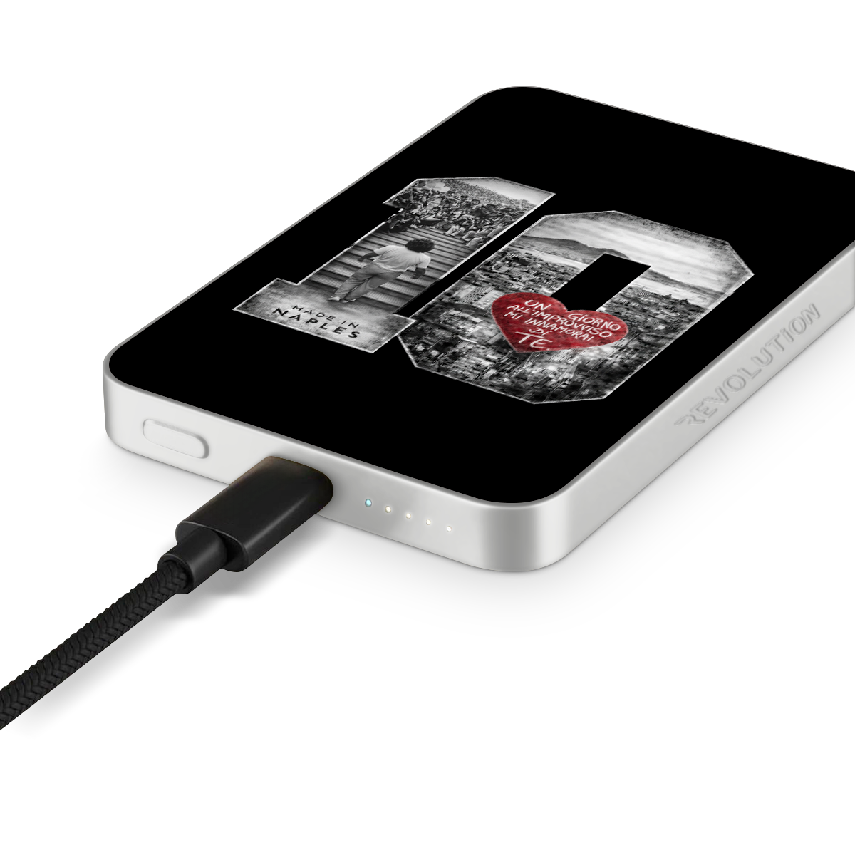 POWER BANK SILVER  UN GIORNO ALL IMPROVVISO