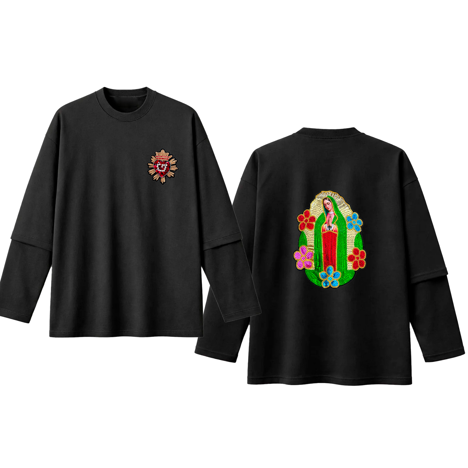 LONGSLEEV  PATCH MADONNA (2)