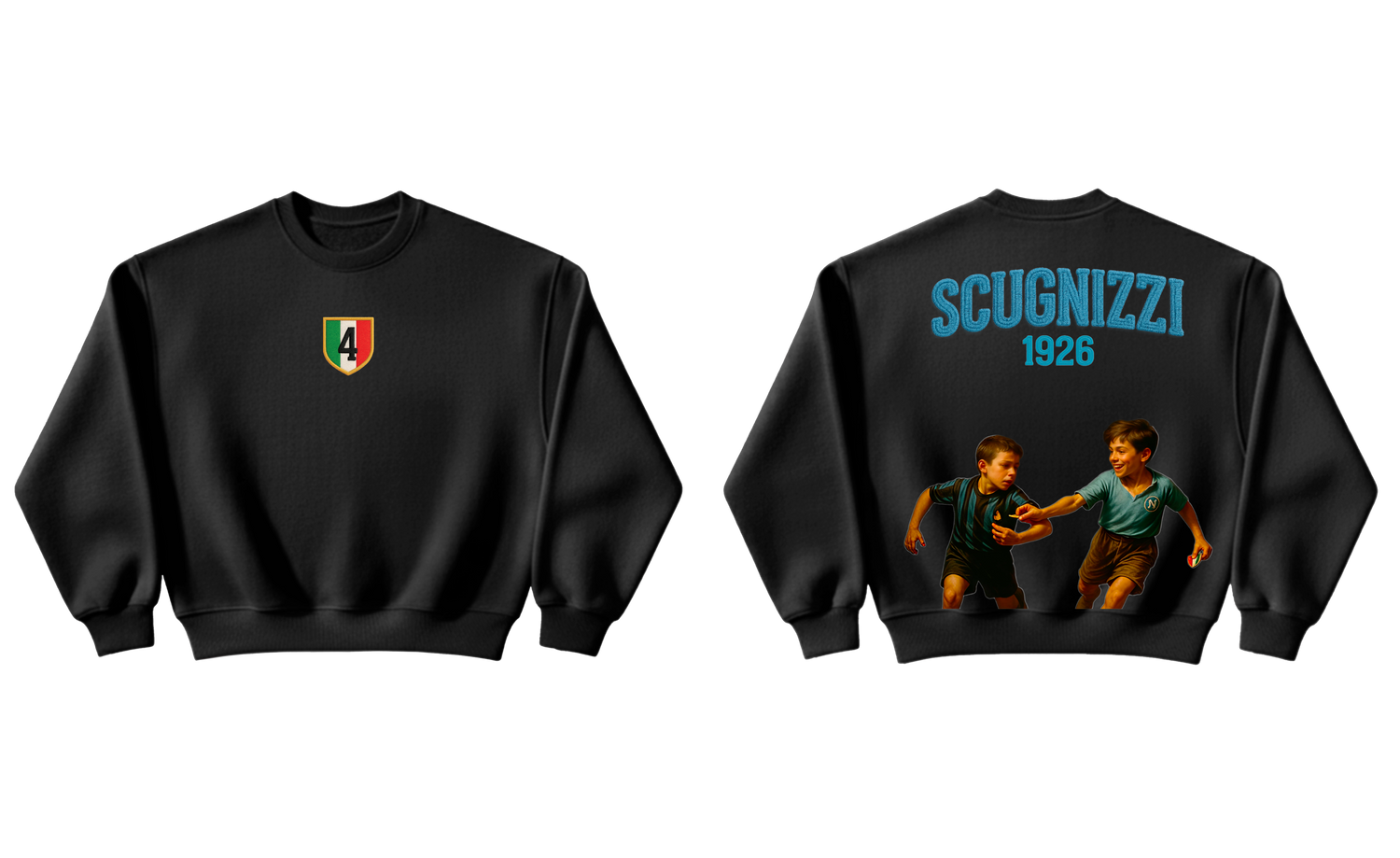 FELPA CROPPED  SCUGNIZZI BAMBINI
