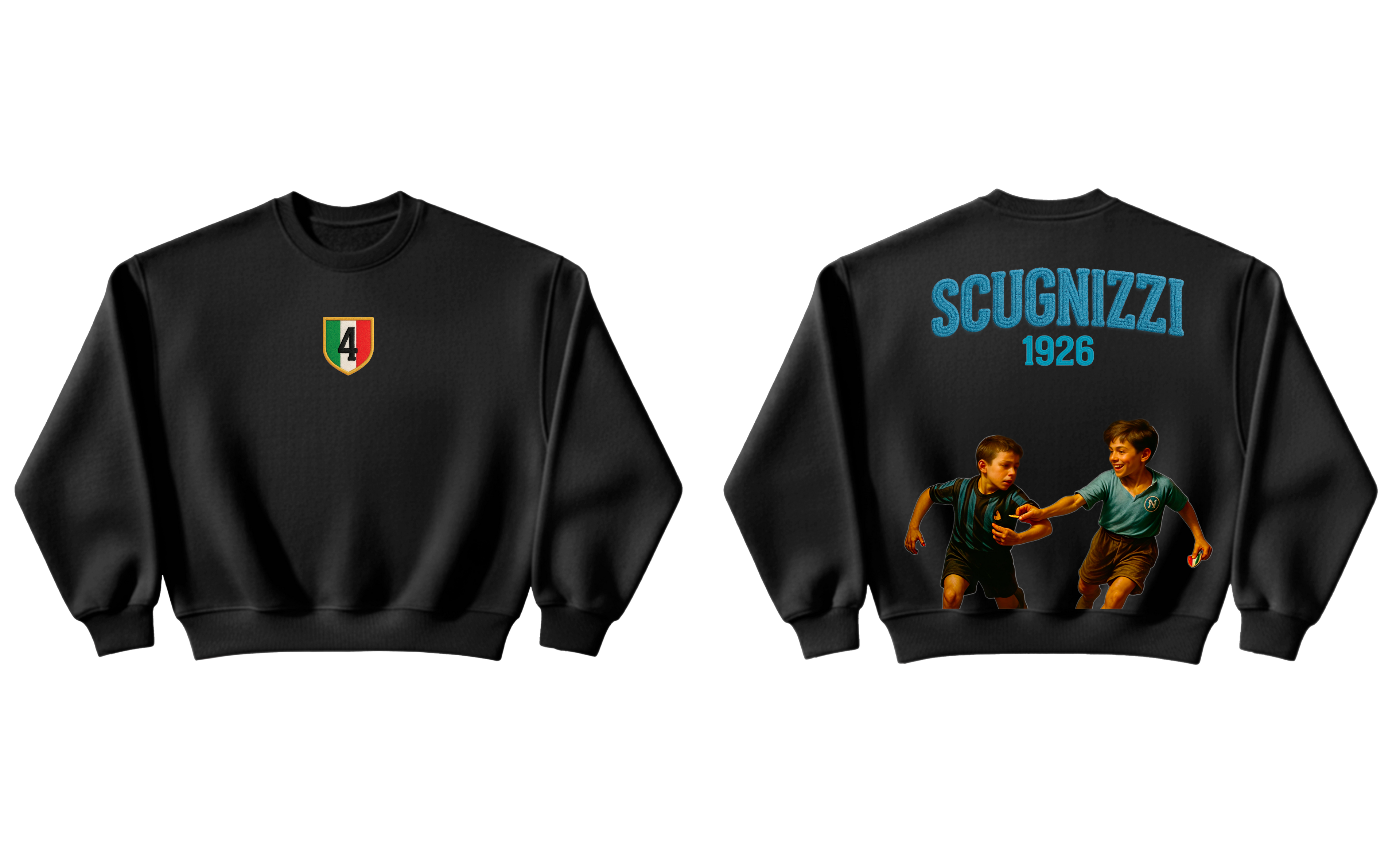 FELPA CROPPED  SCUGNIZZI BAMBINI
