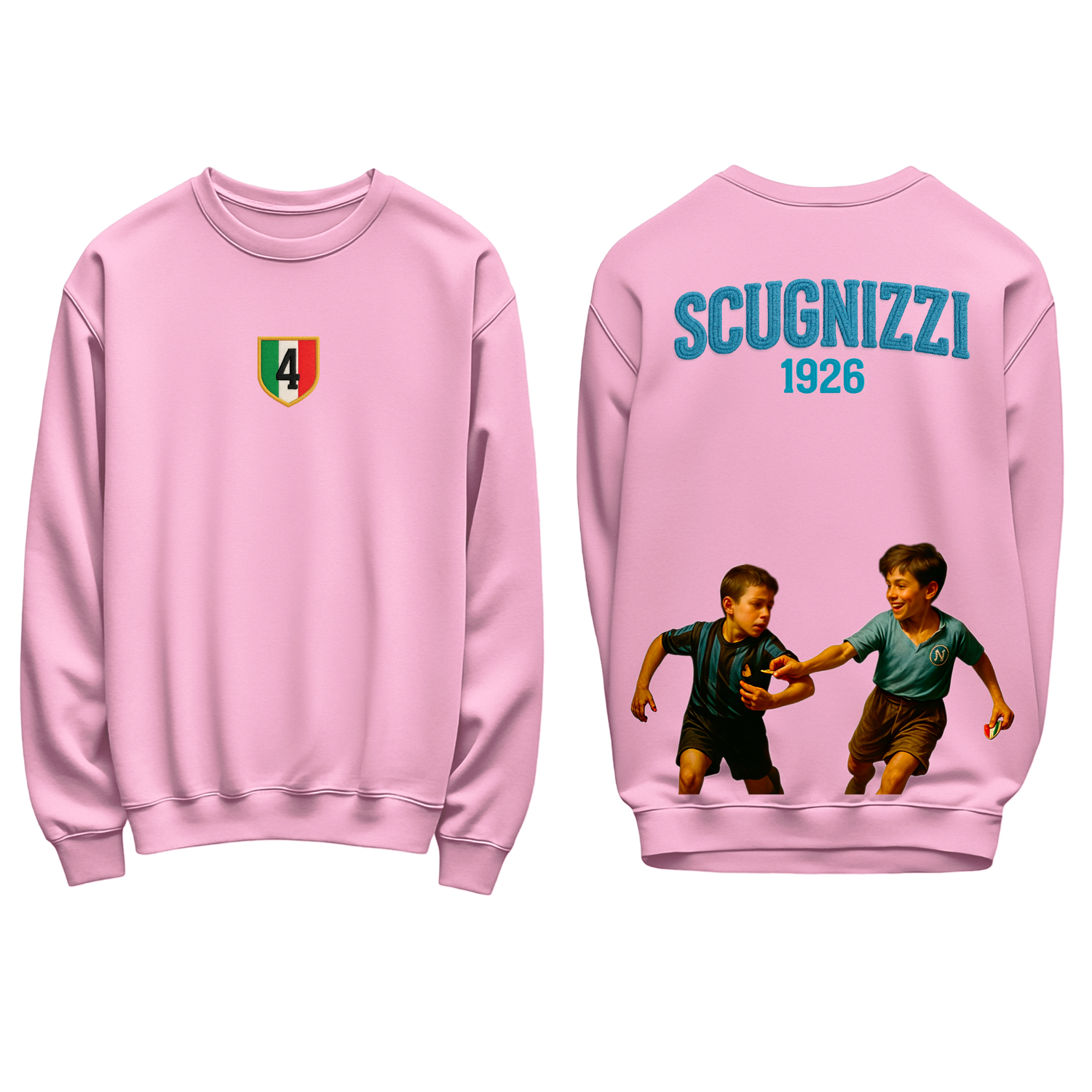 FELPA REGOLARE SCUGNIZZI BAMBINI