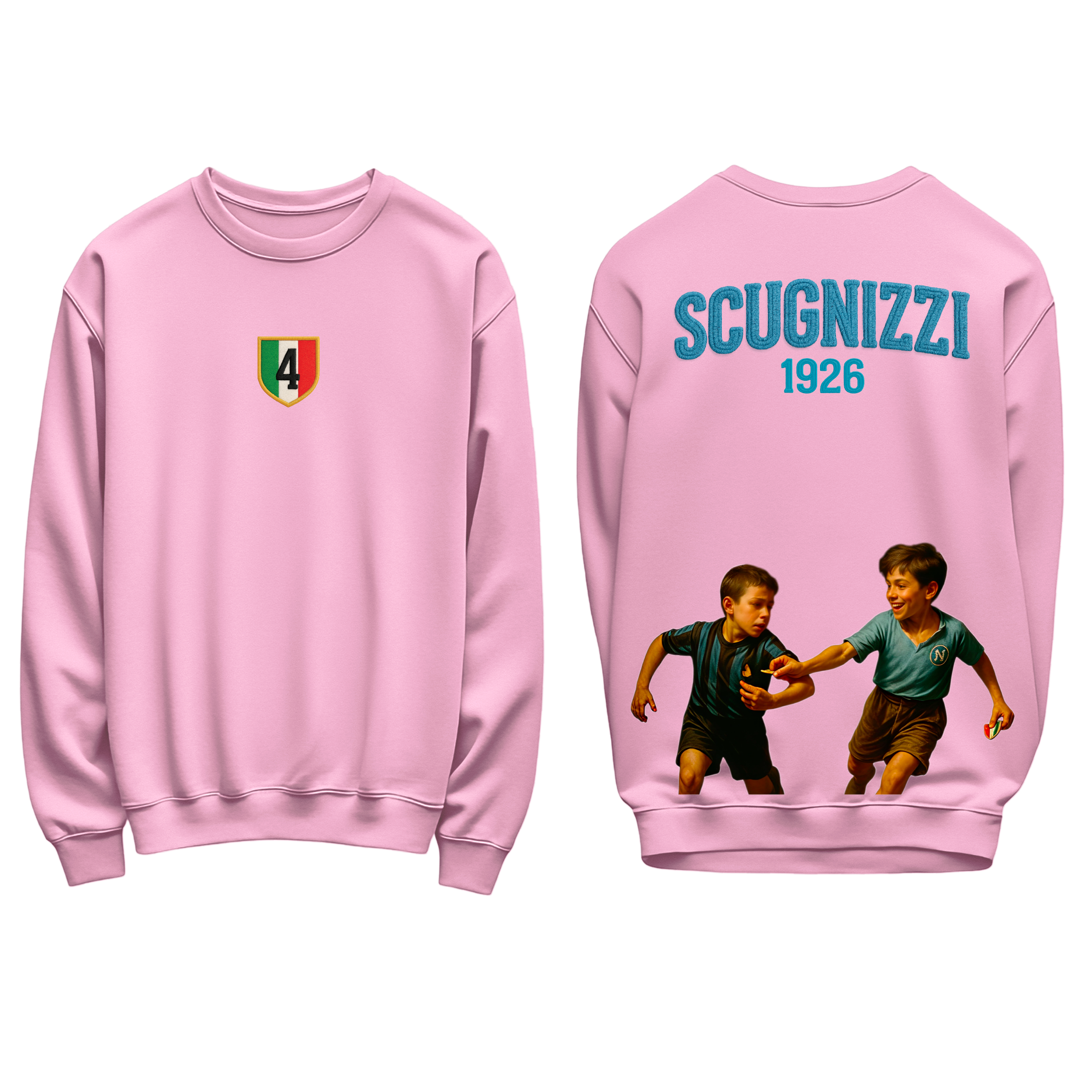 FELPA REGOLARE SCUGNIZZI BAMBINI