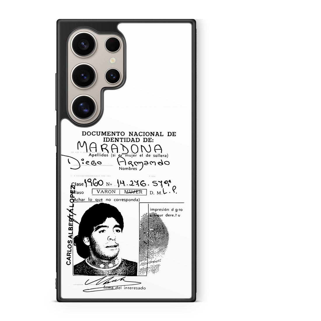 SAMSUNG  DOCUMENTO DIEGO MARADONA