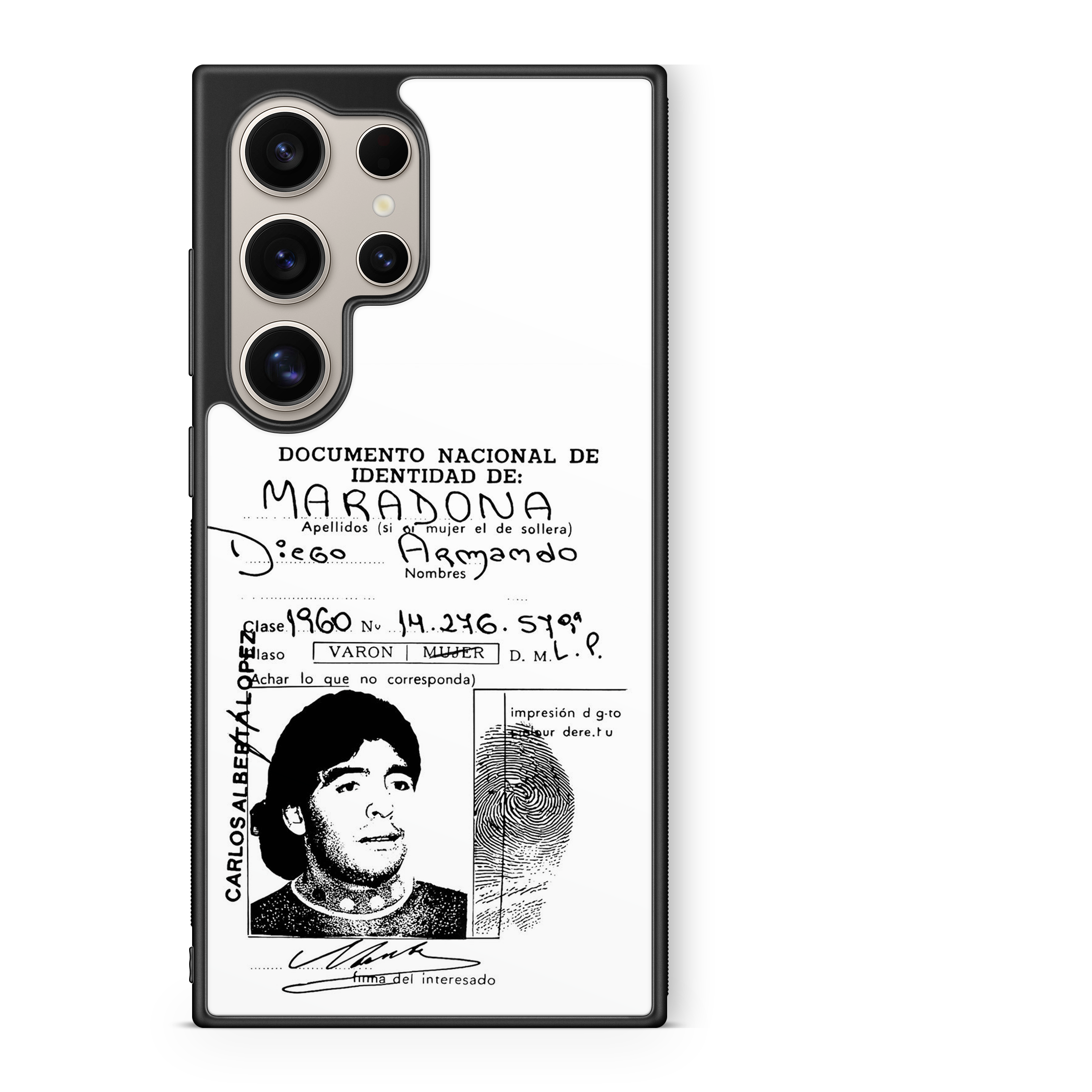 SAMSUNG  DOCUMENTO DIEGO MARADONA