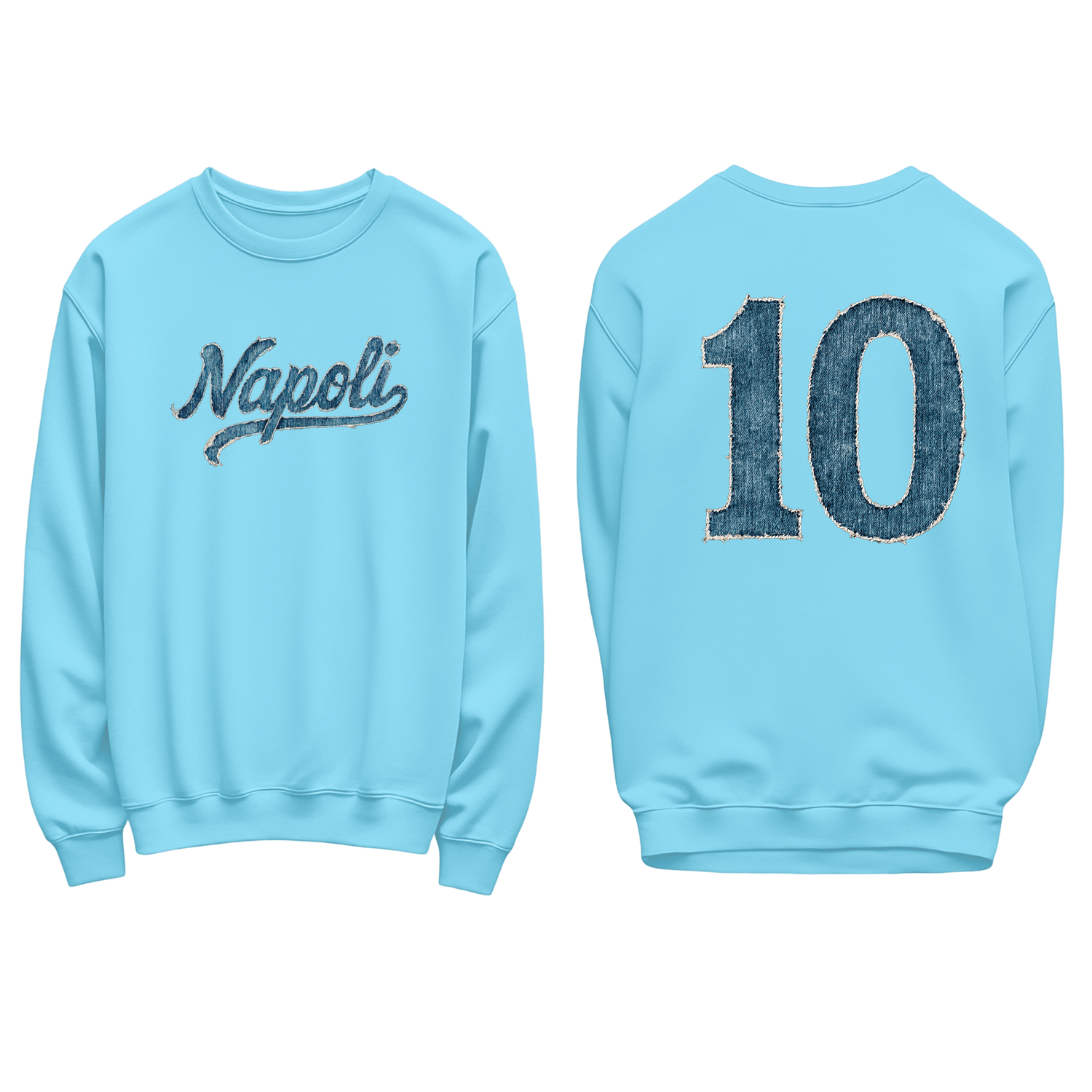 FELPA  REGOLARE  JEANS NAPOLI 10