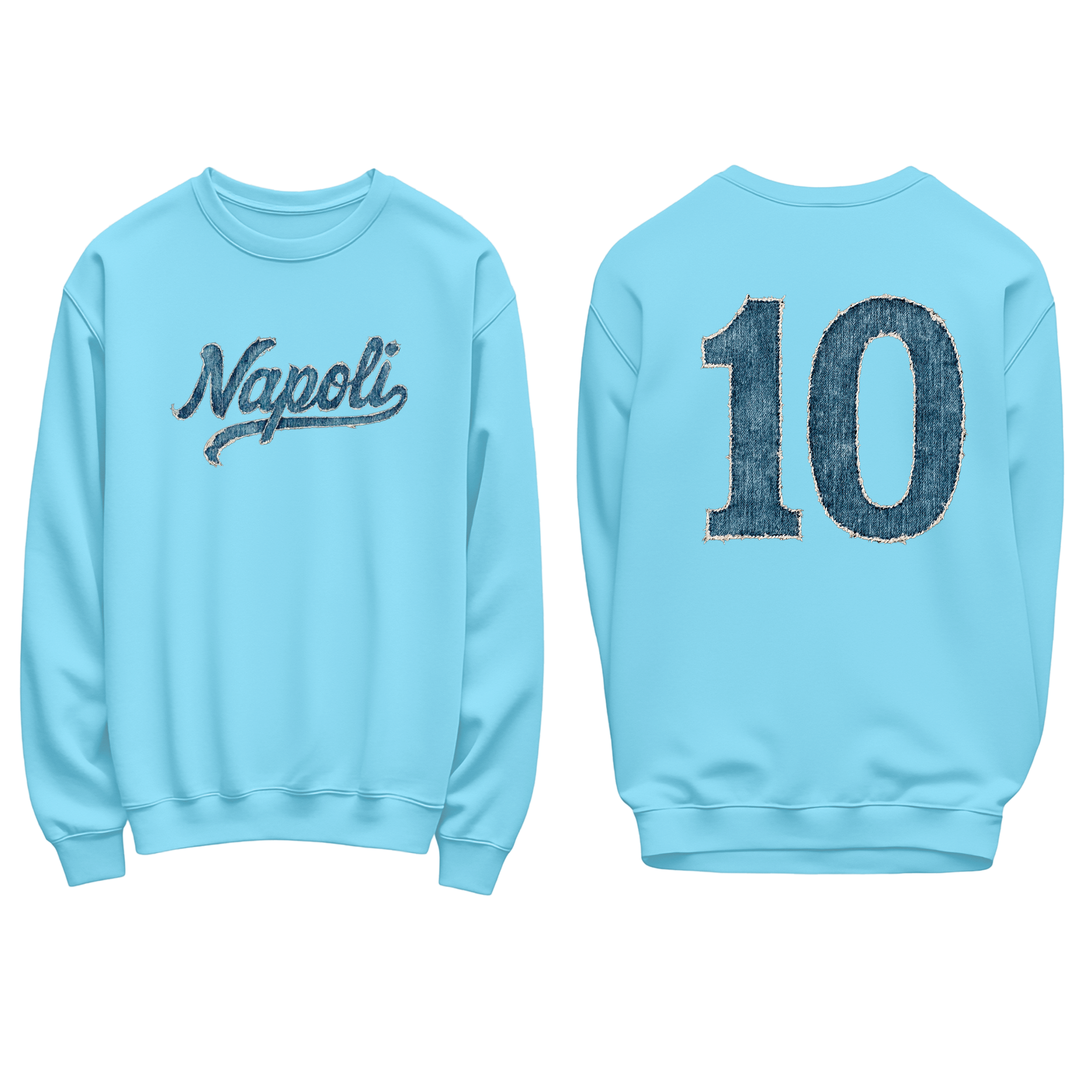 FELPA  REGOLARE  JEANS NAPOLI 10