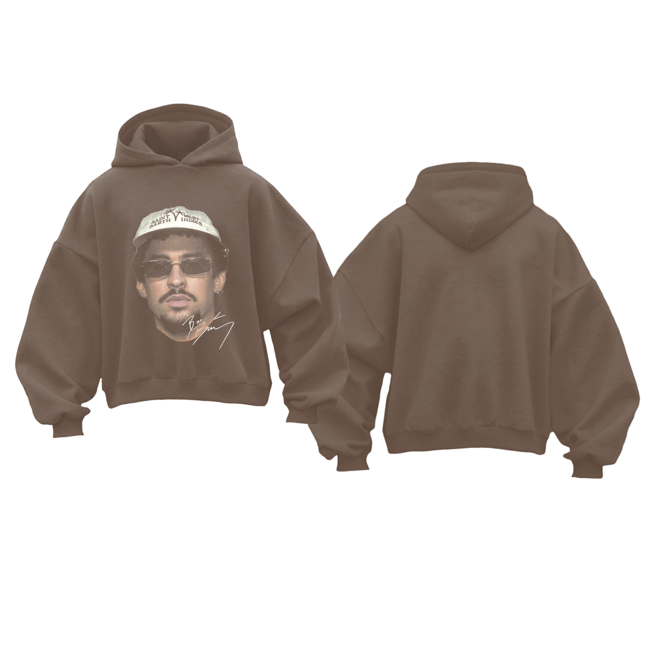 FELPA CORTA LIMITED EDITION  BAD BUNNY LOOK
