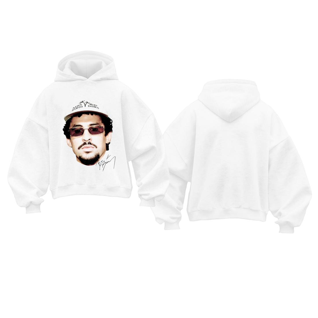 FELPA CORTA LIMITED EDITION  BAD BUNNY LOOK