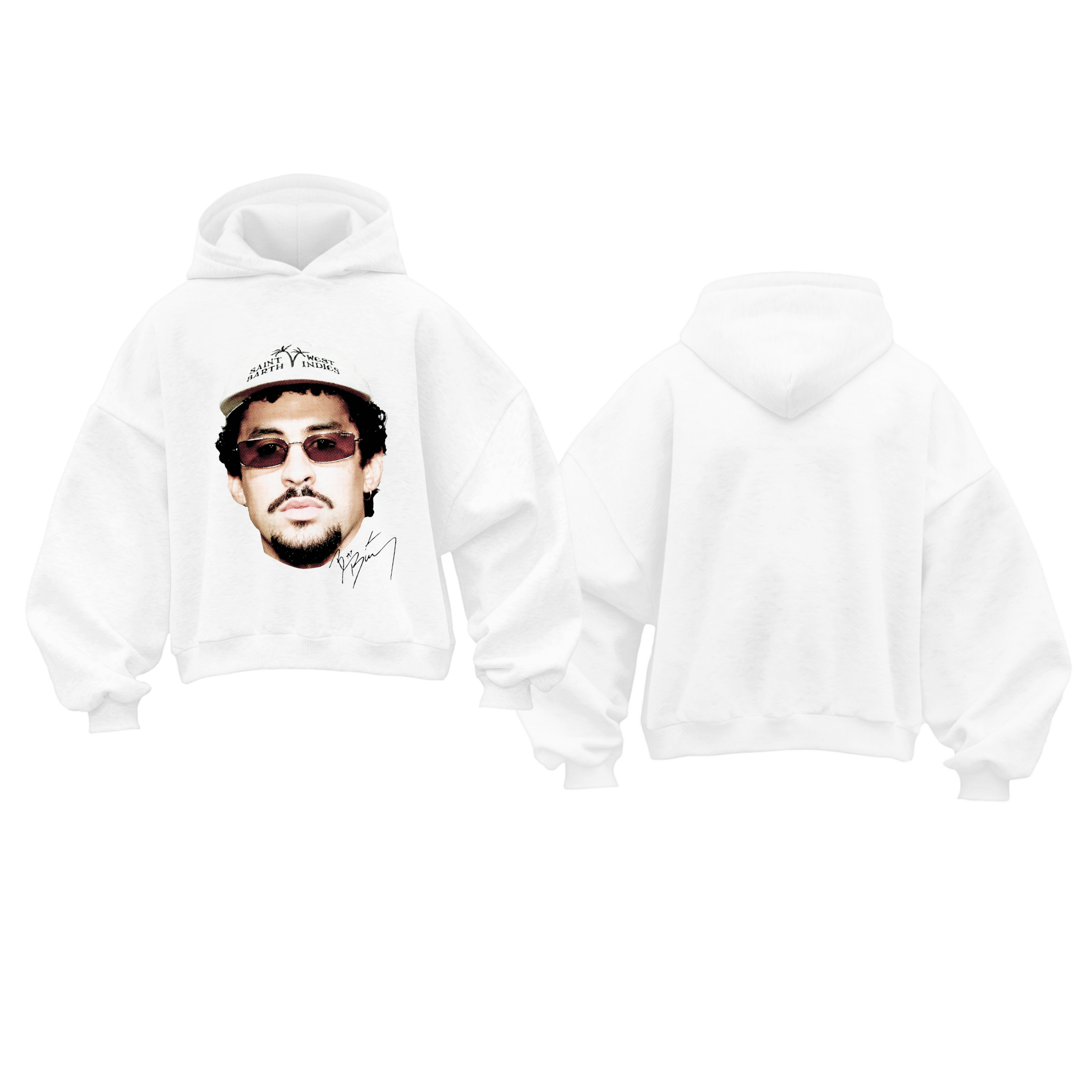 FELPA CORTA LIMITED EDITION  BAD BUNNY LOOK