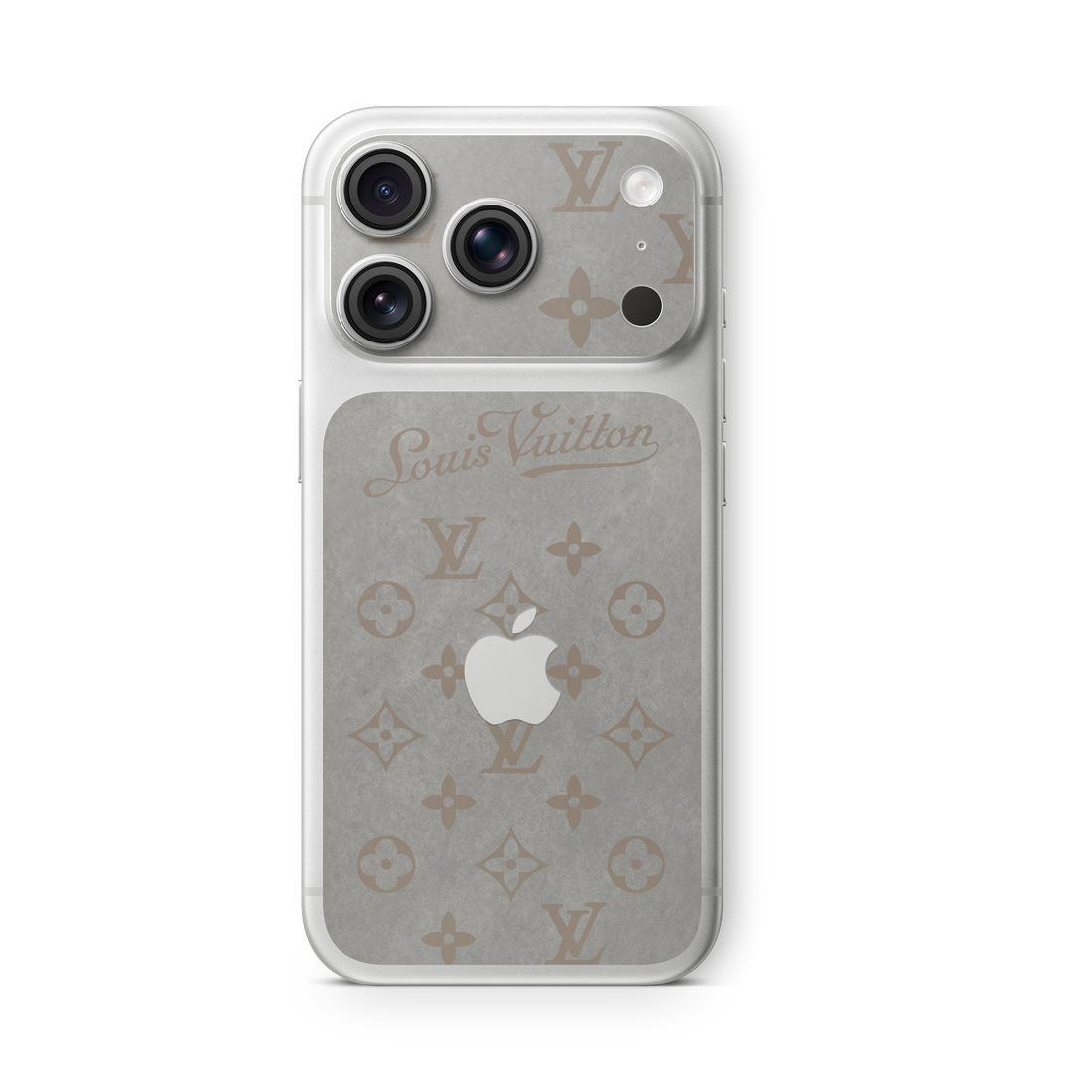 SKIN SOLO BACK SILVER VELLUTO  LV