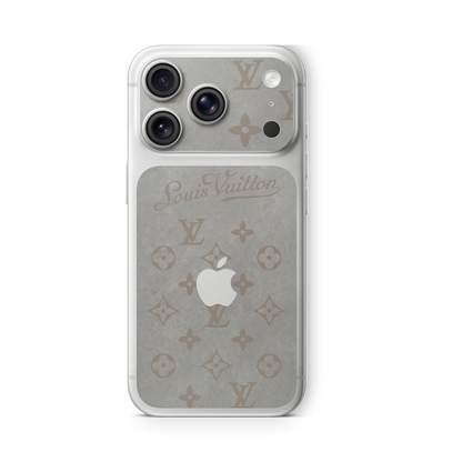 SKIN SOLO BACK SILVER VELLUTO  LV