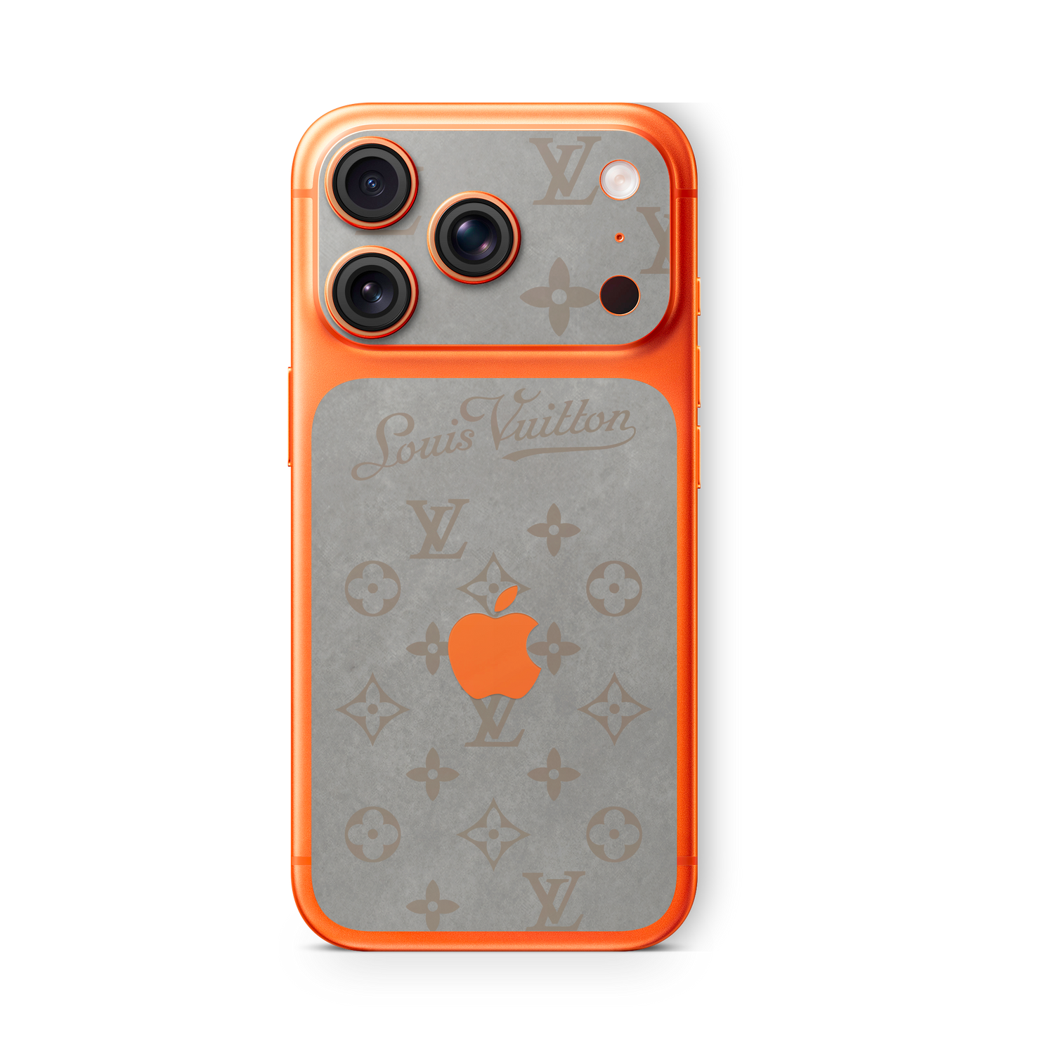 SKIN SOLO BACK SILVER VELLUTO  LV