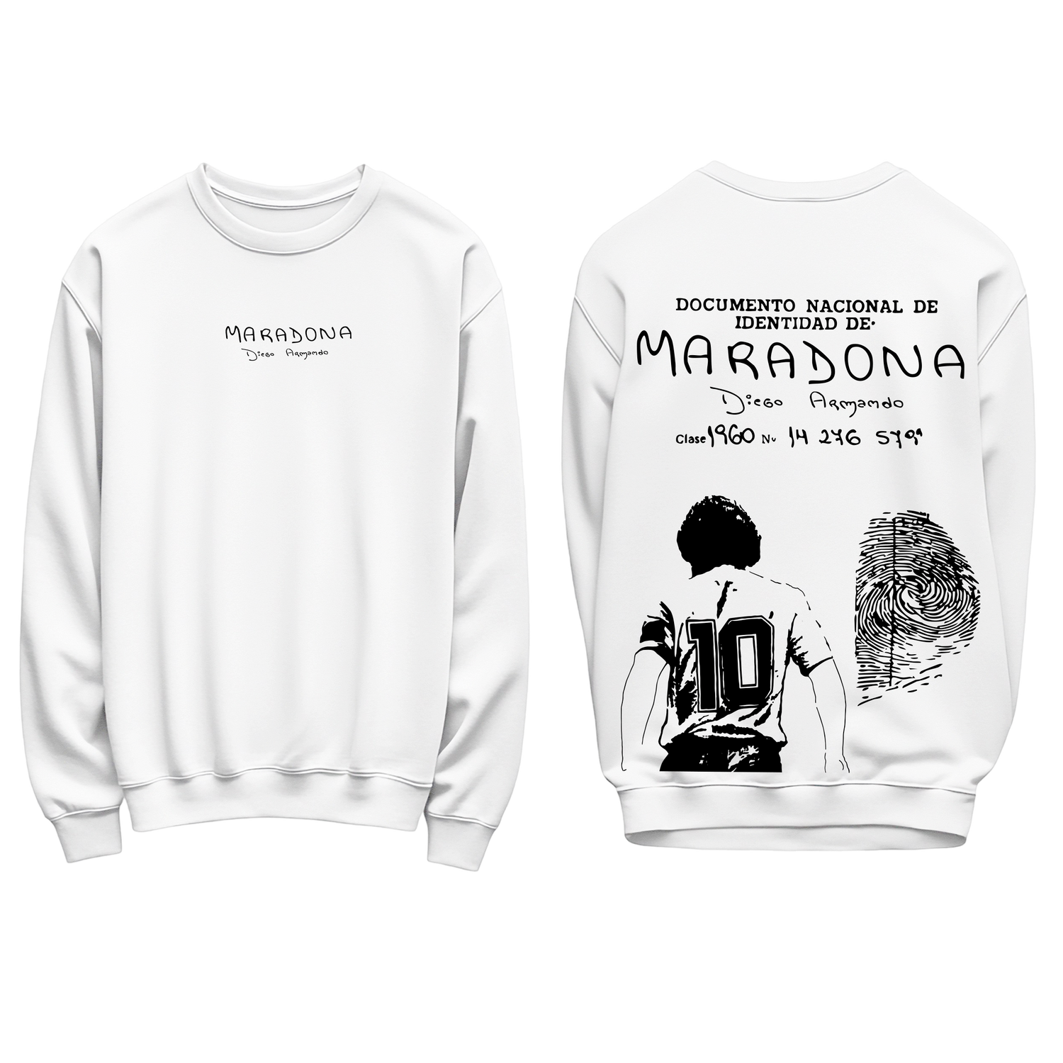 FELPA REGOLARE DOCUMENTO DIEGO