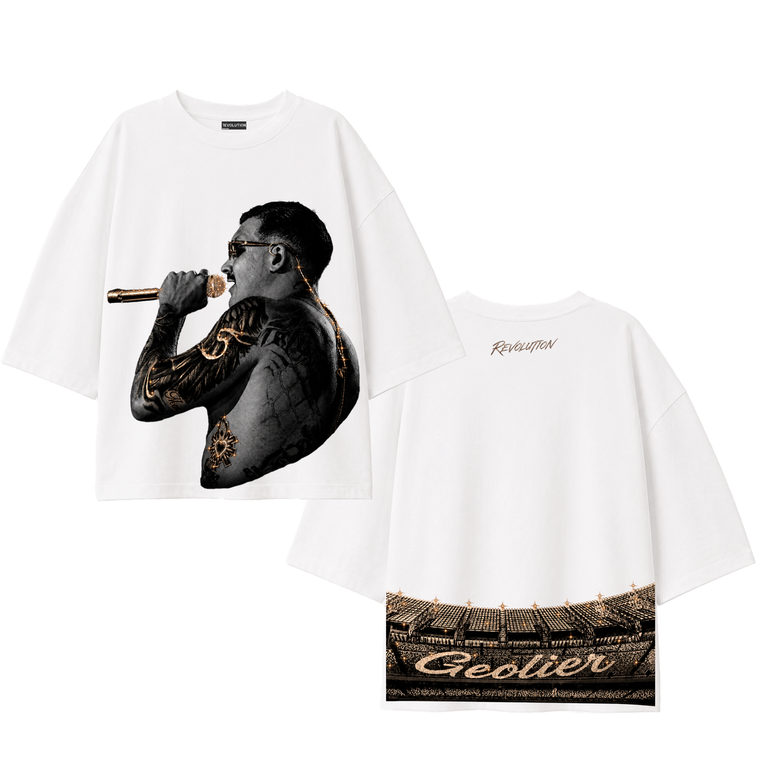 T-SHIRT SUPER OVER SIZE REVOLUTION AUTORITA&
