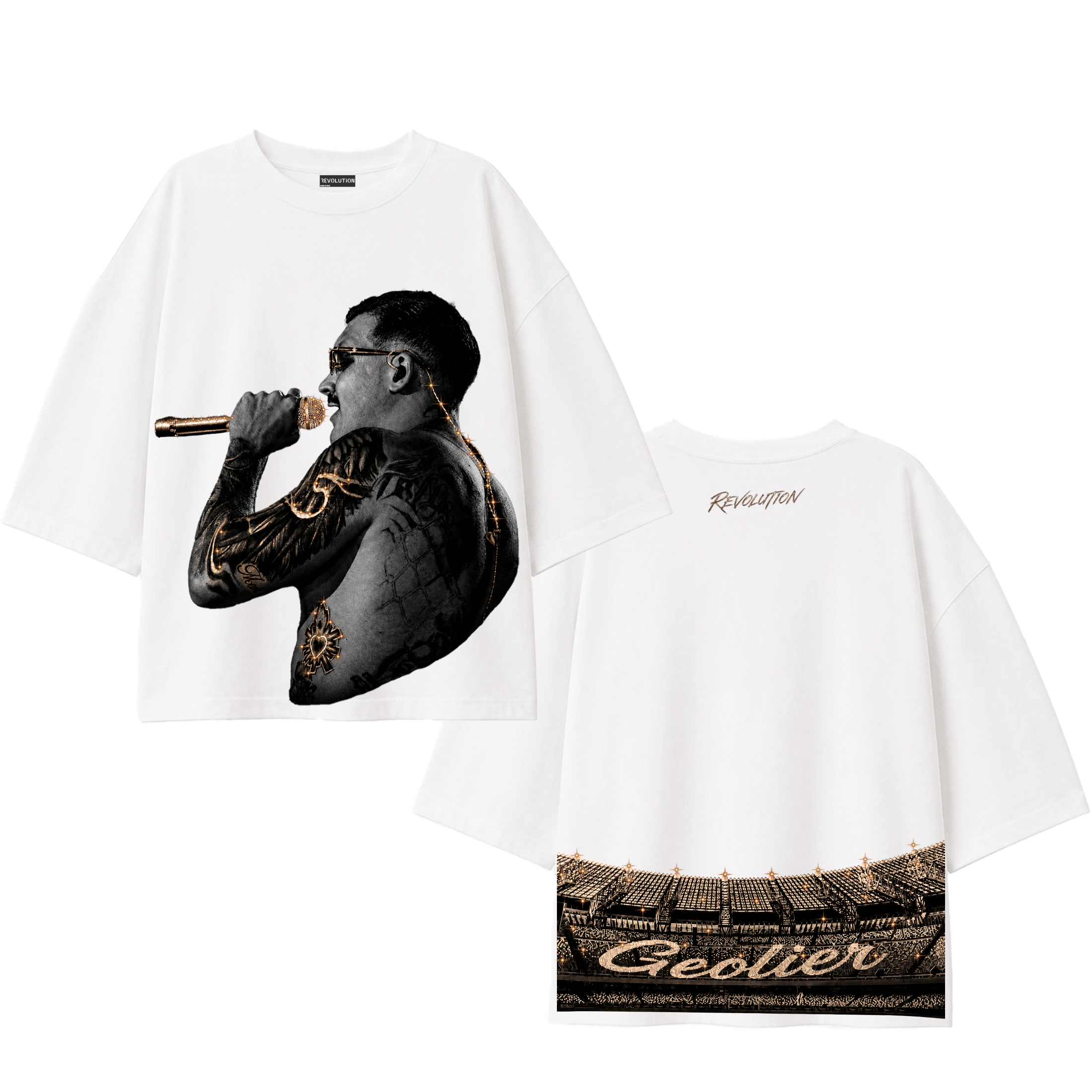 T-SHIRT SUPER OVER SIZE REVOLUTION AUTORITA&