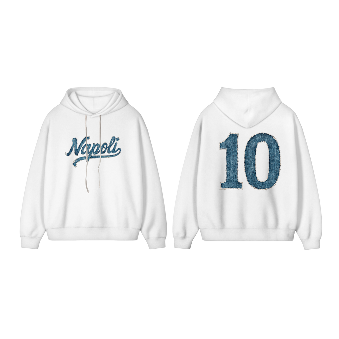 FELPA CROPPED OVERSIZE NAPOLI 10 JEANS
